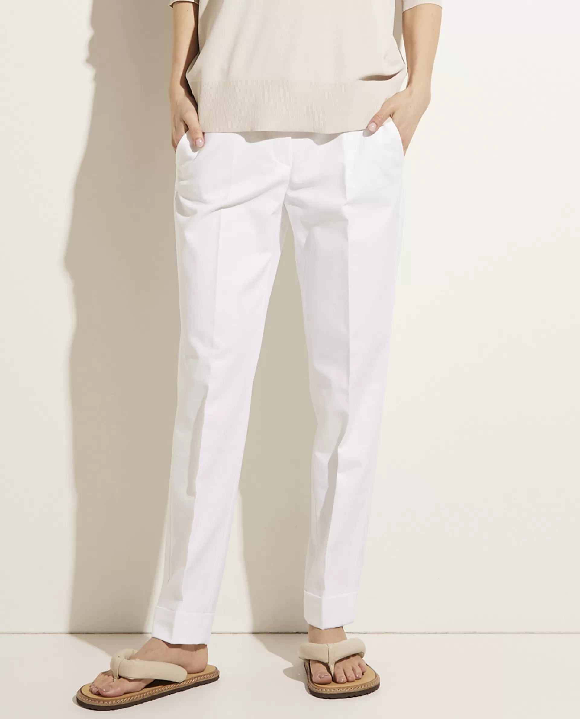 Online Katoenen Pantalon Vrouwen Broeken