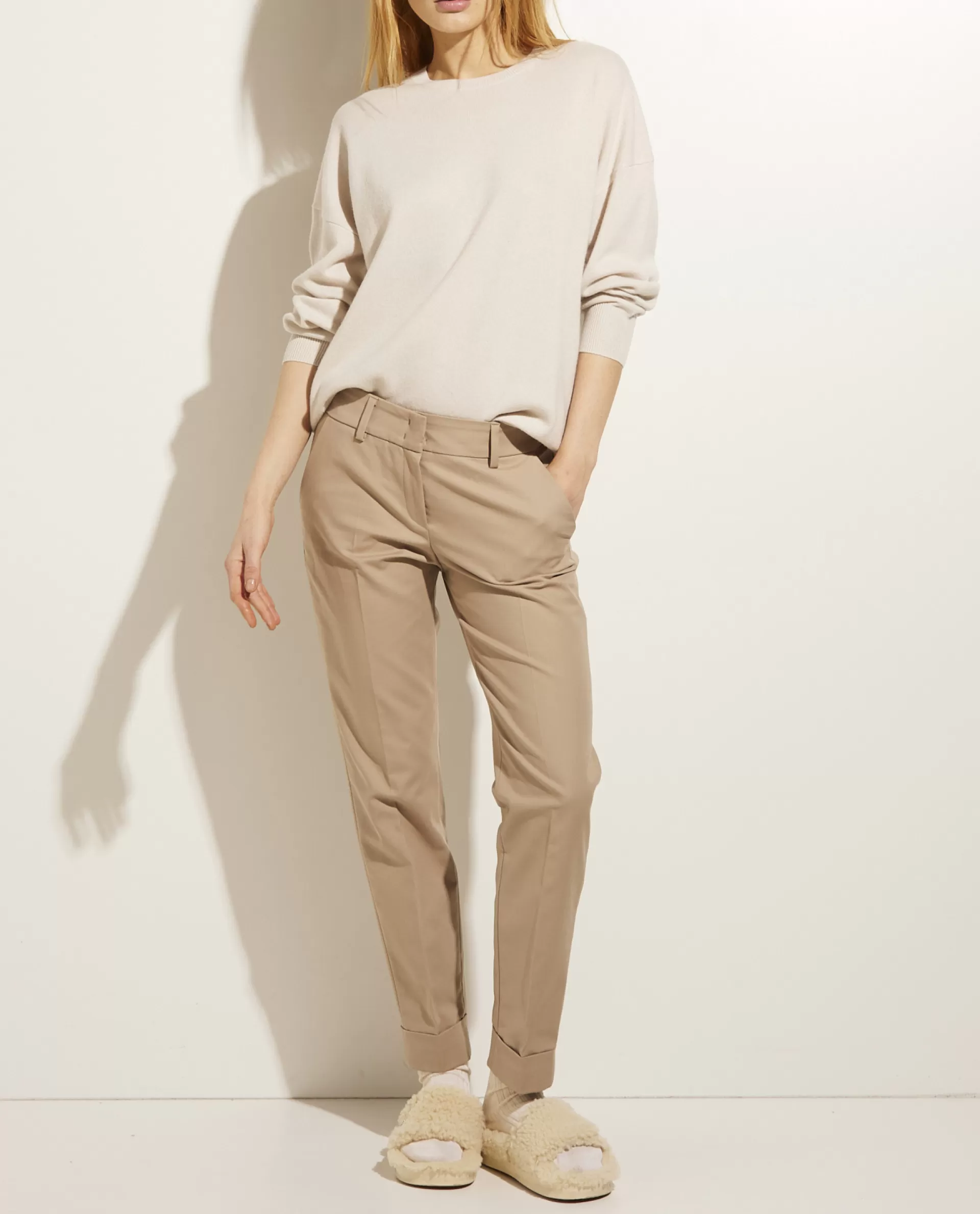 Fashion Katoenen Pantalon Vrouwen Broeken
