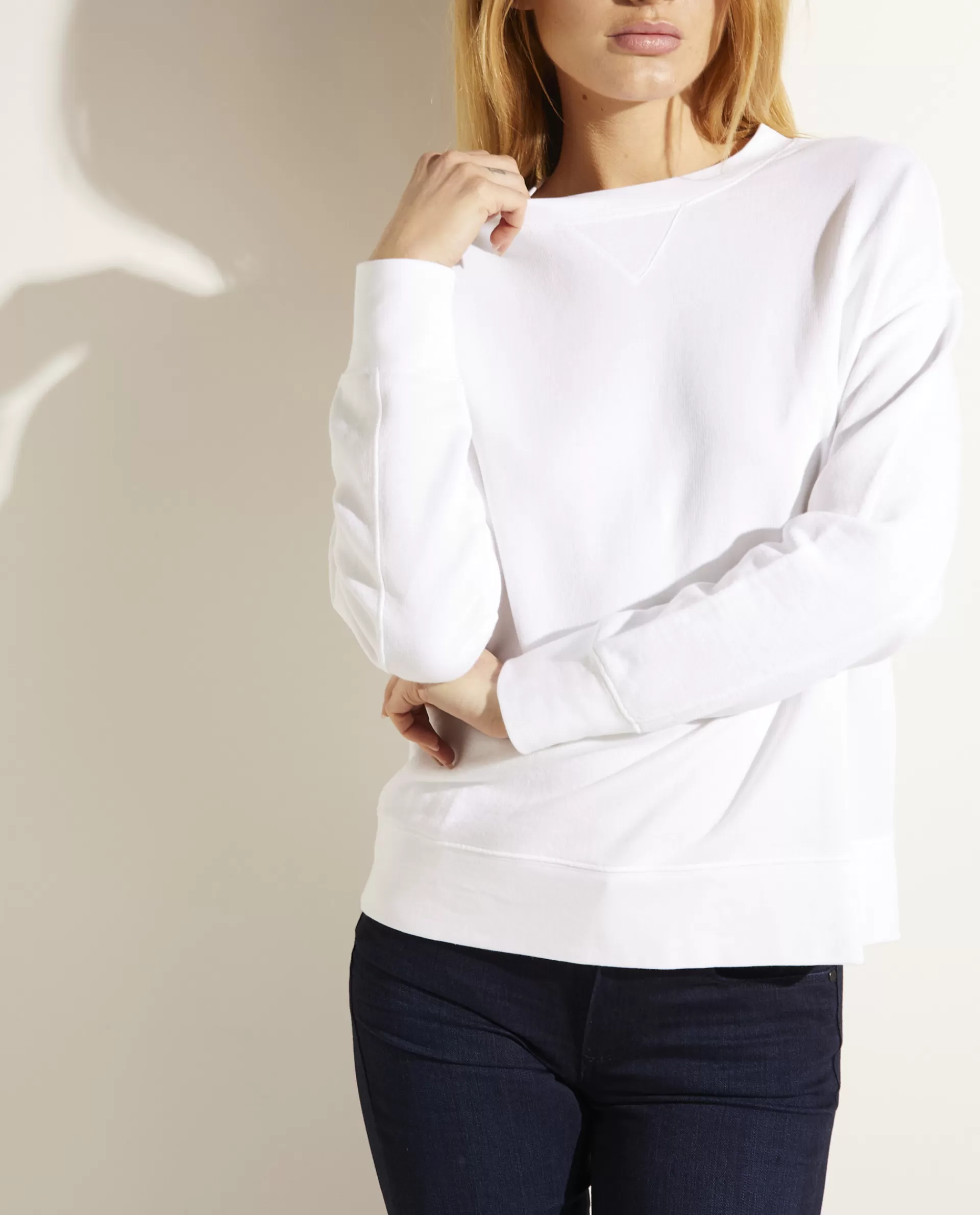 Shop Katoenen Relaxte Pullover Vrouwen Sweaters