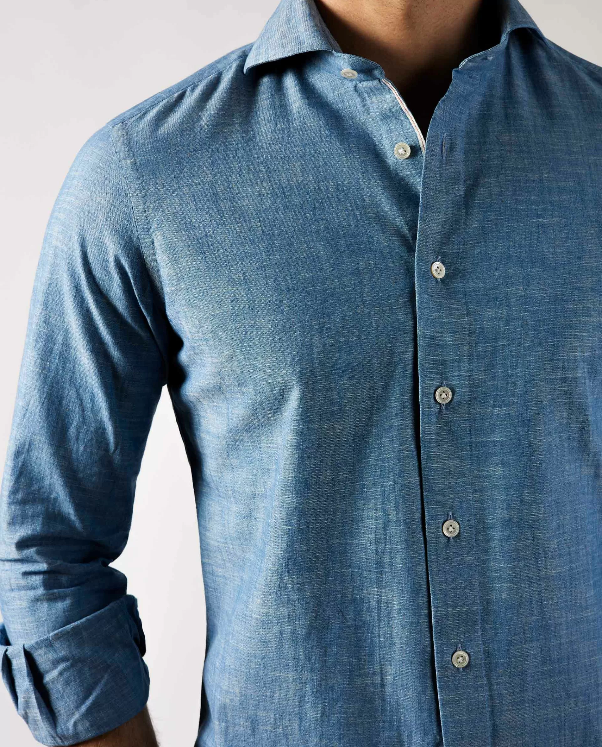Store Katoenen Shirt Mannen Shirts