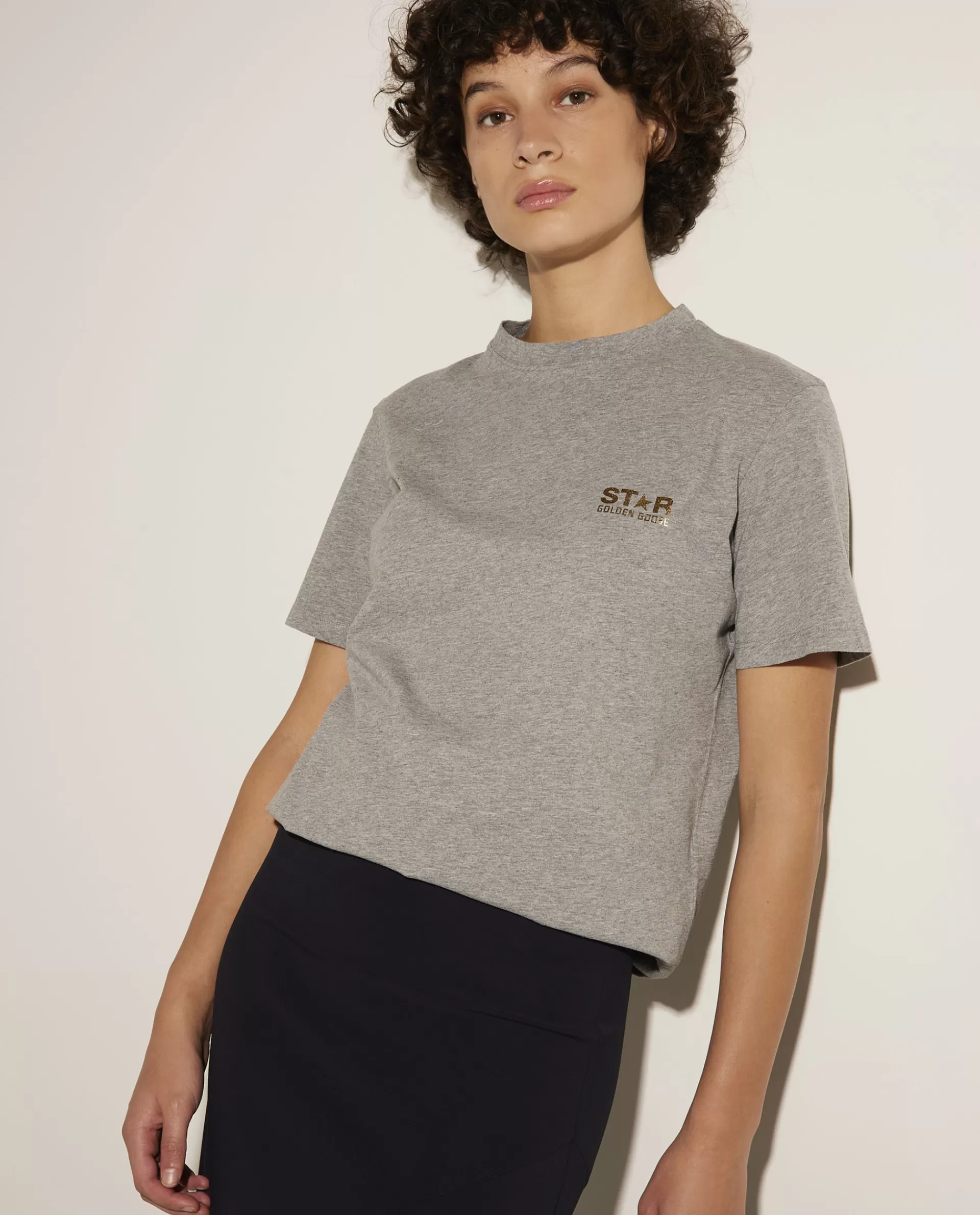 Fashion Katoenen Star T-Shirt Vrouwen Tops