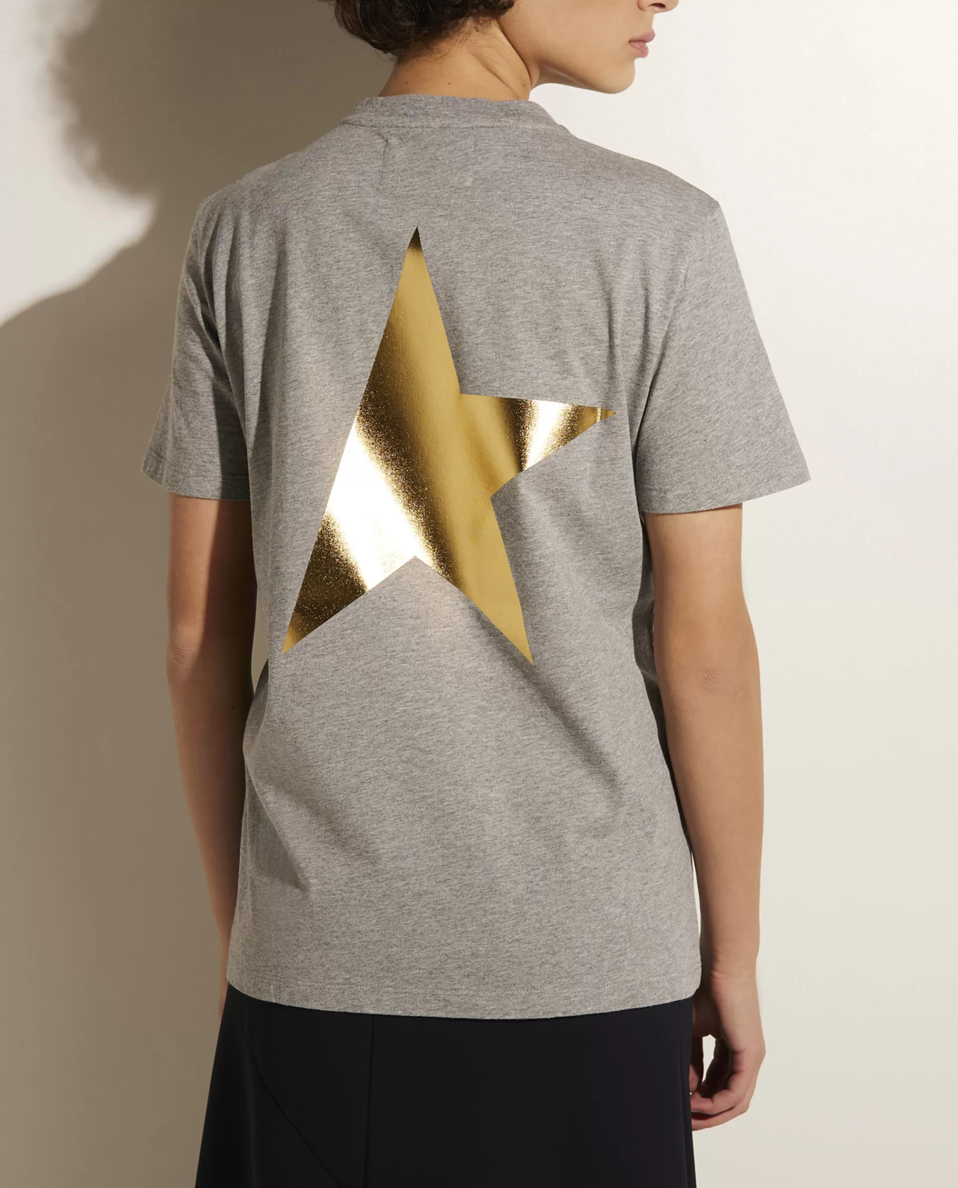 Fashion Katoenen Star T-Shirt Vrouwen Tops