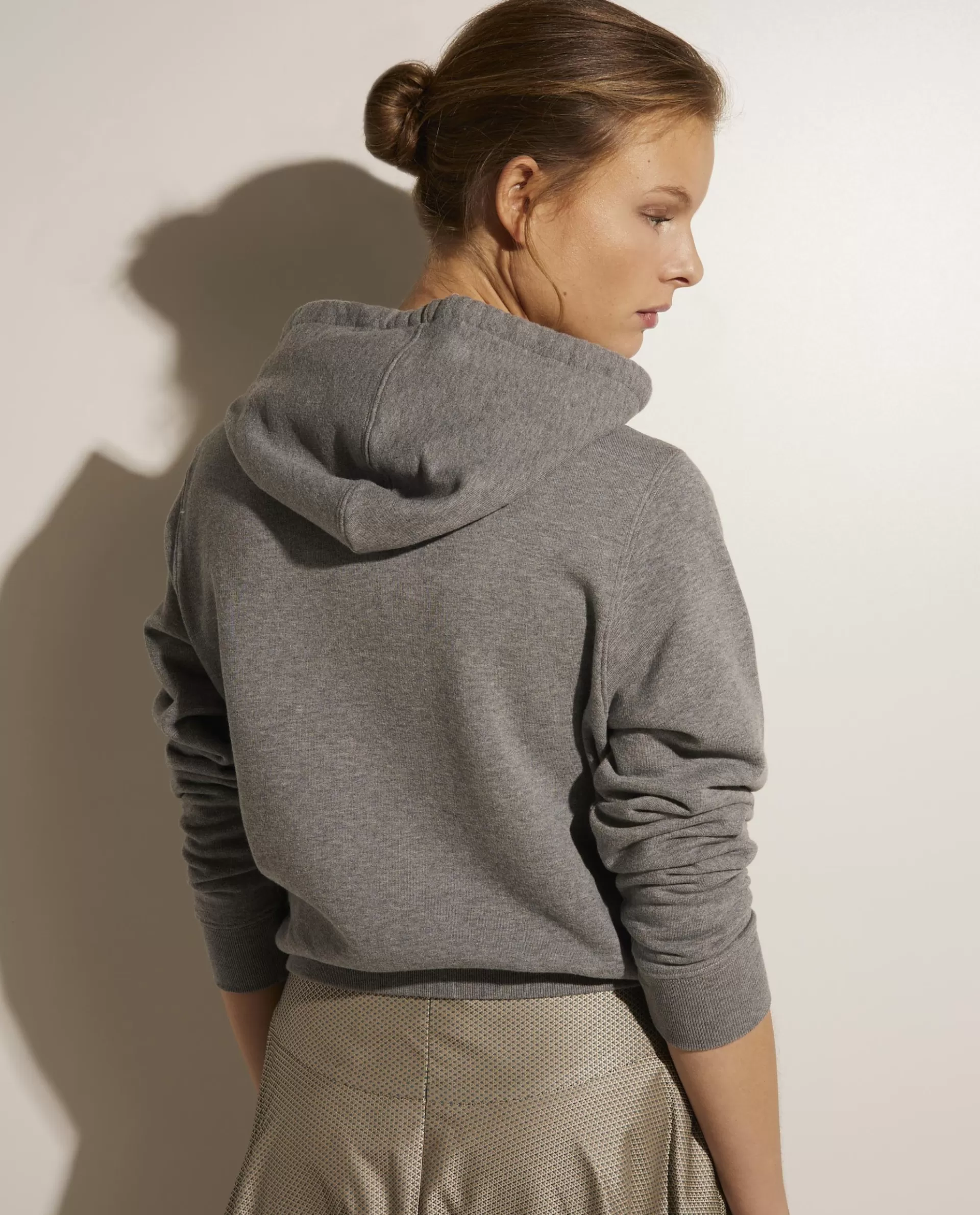 Discount Katoenen Sweater Met Capuchon Vrouwen Sweaters