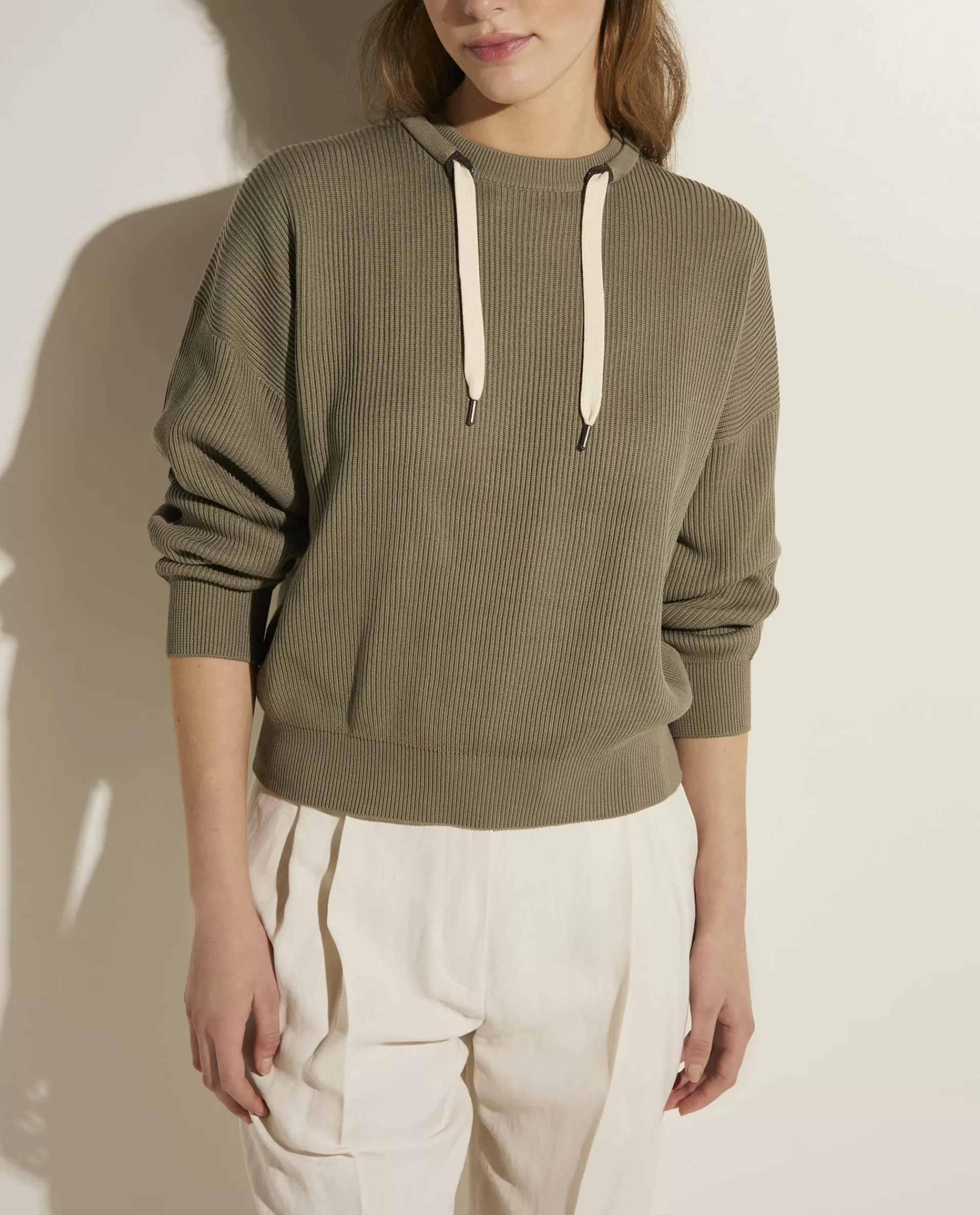 Sale Katoenen Trui Vrouwen Knitwear