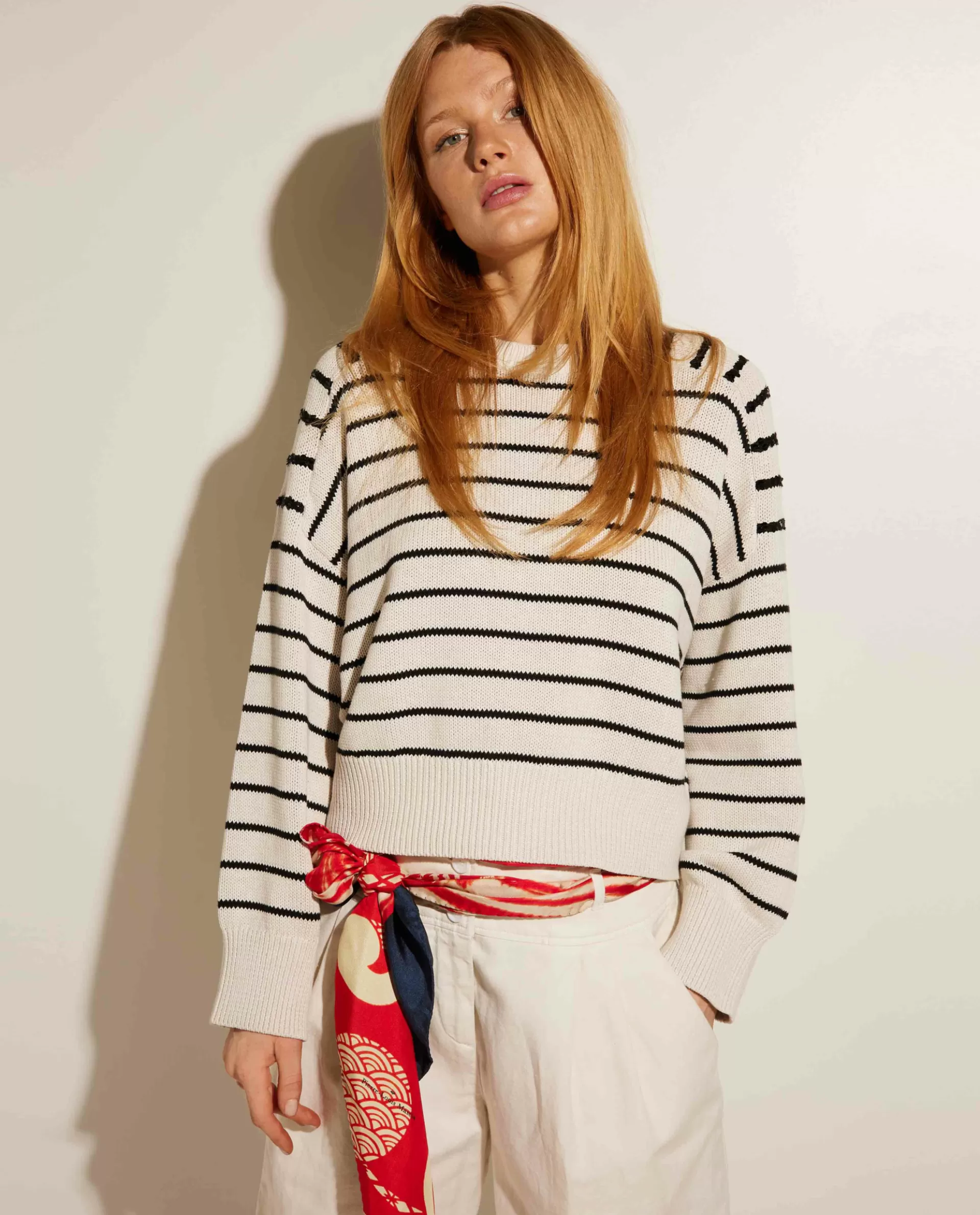 Discount Katoenen Trui Vrouwen Knitwear