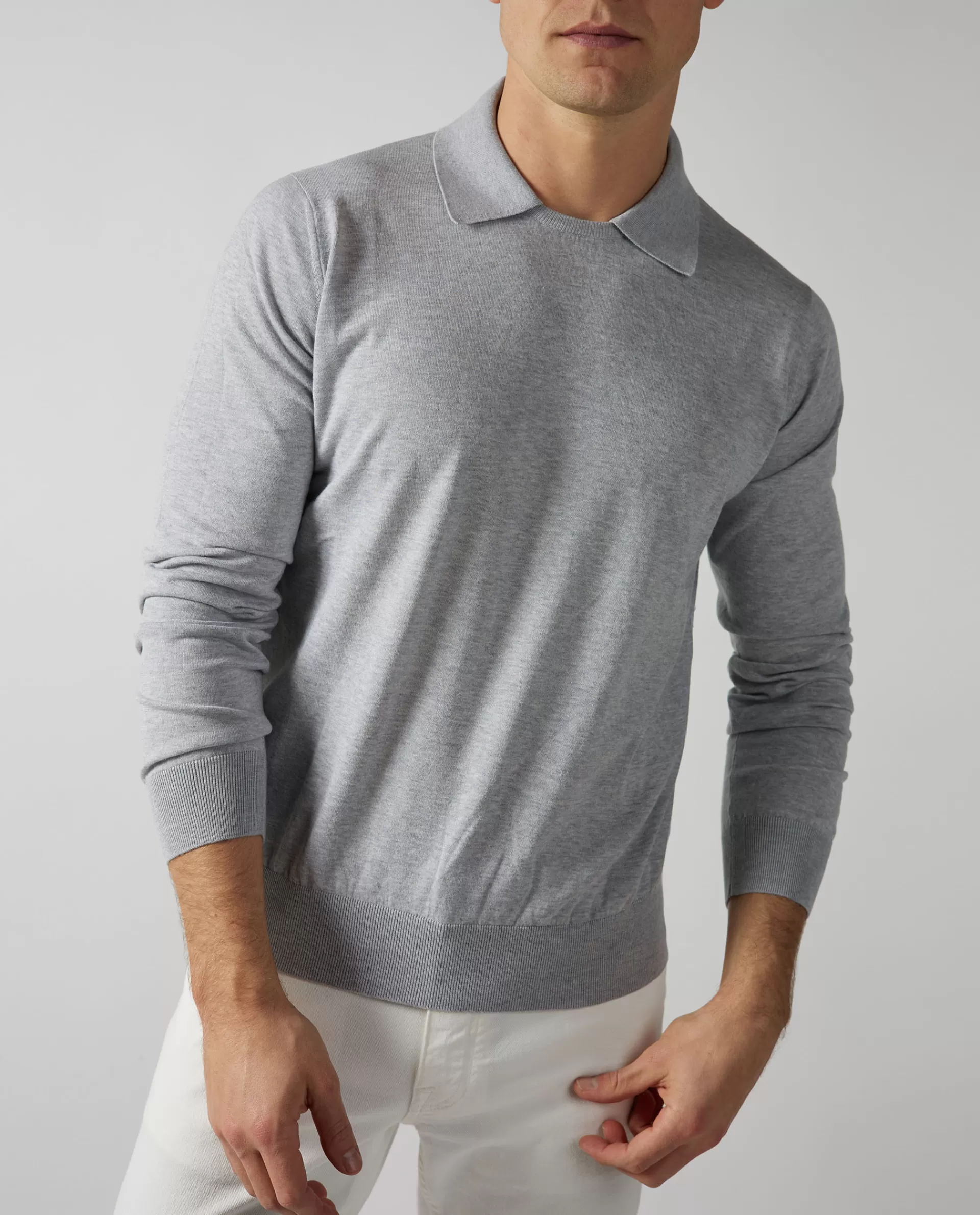 Store Katoenen Trui Mannen Knitwear