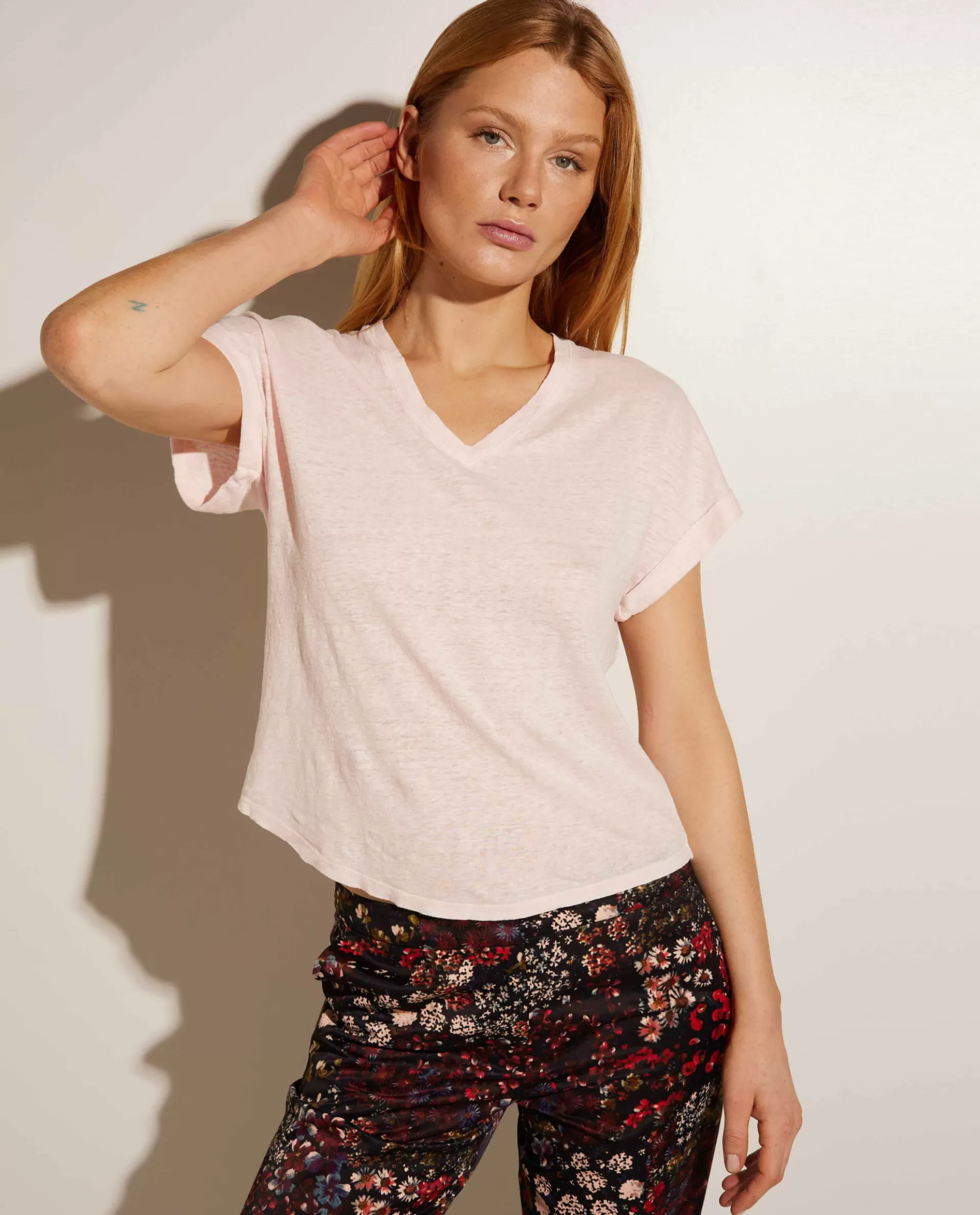 Cheap Katoenen T-Shirt Vrouwen Tops