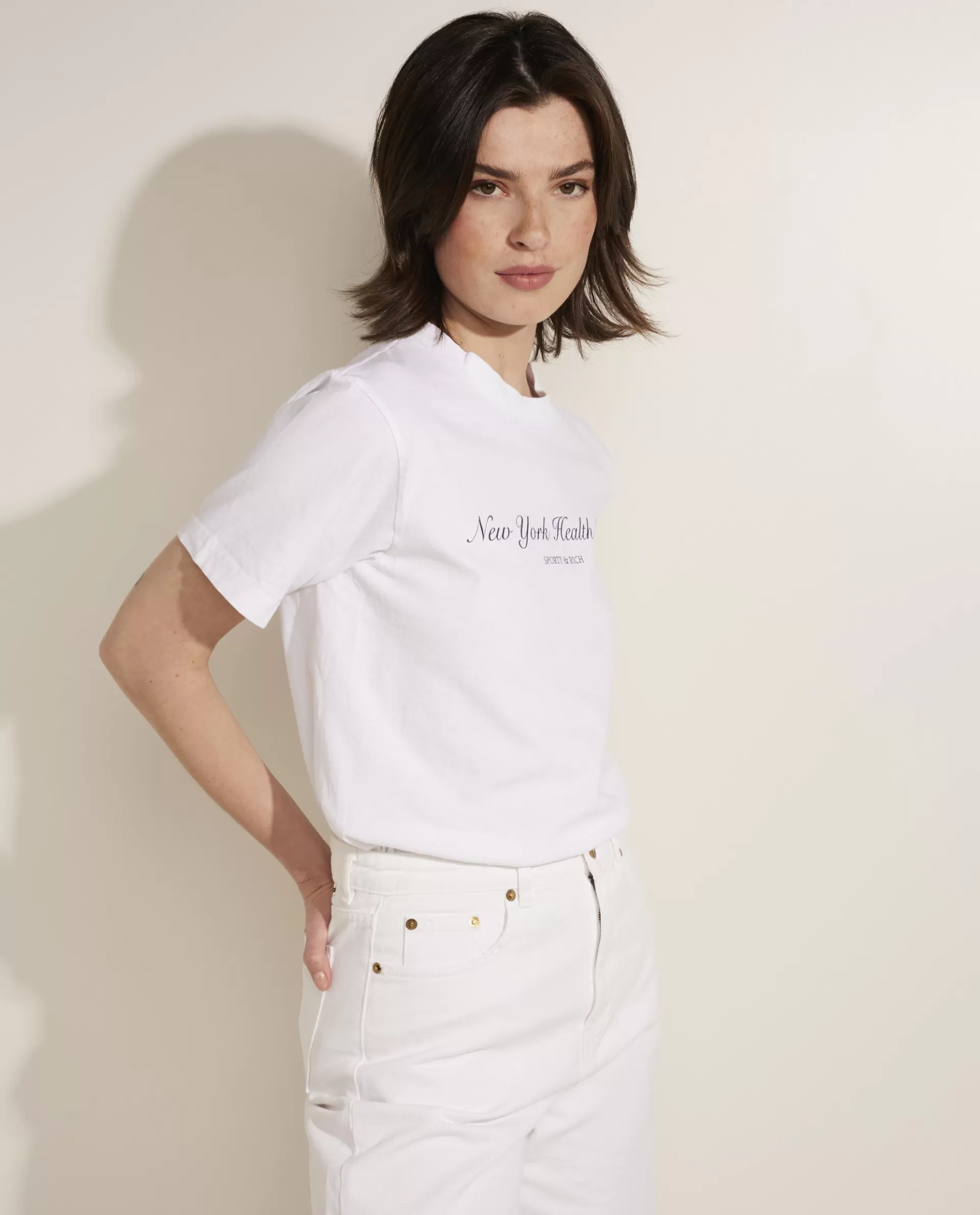 Sale Katoenen T-Shirt Vrouwen Tops