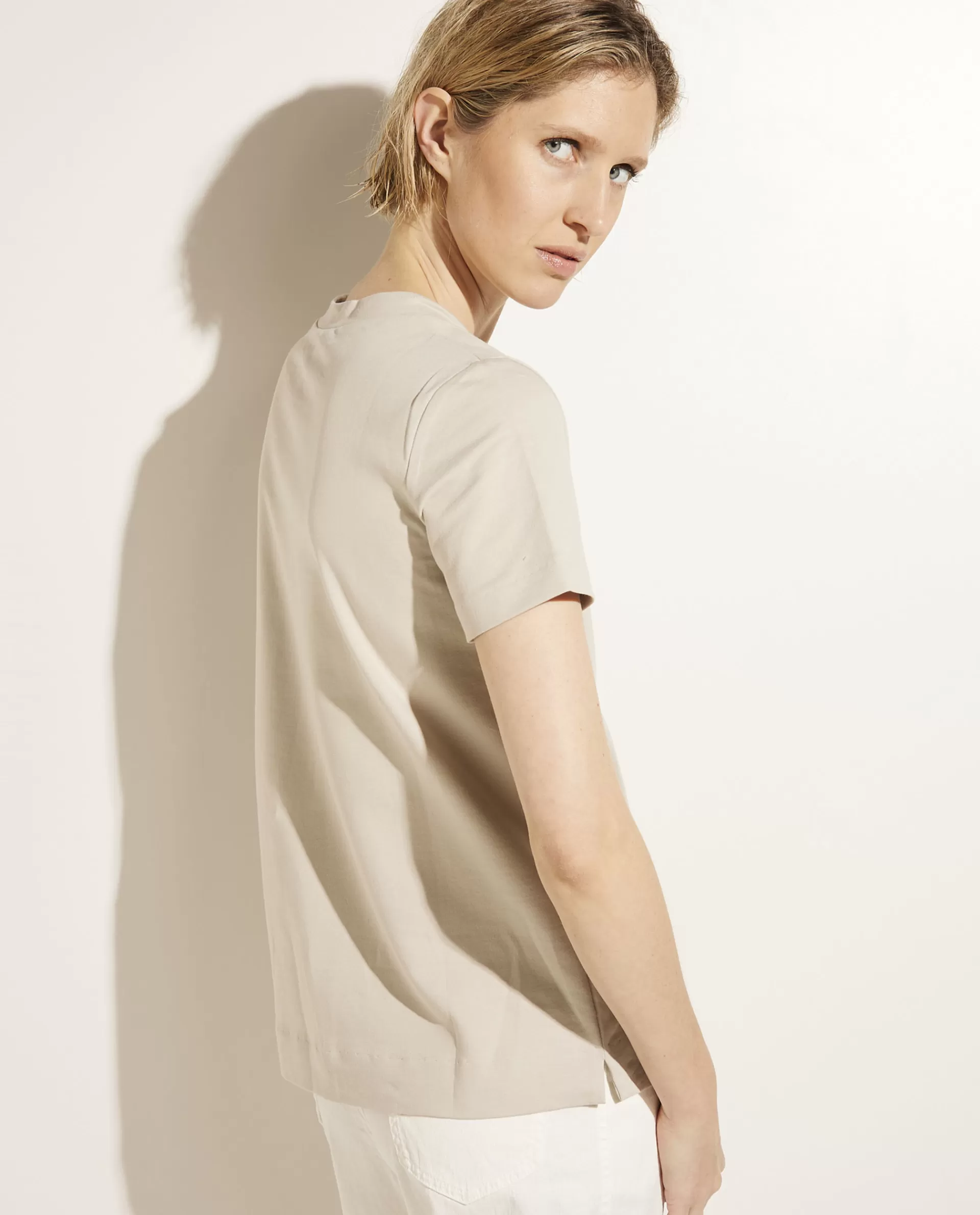 Clearance Katoenen T-Shirt Vrouwen Tops