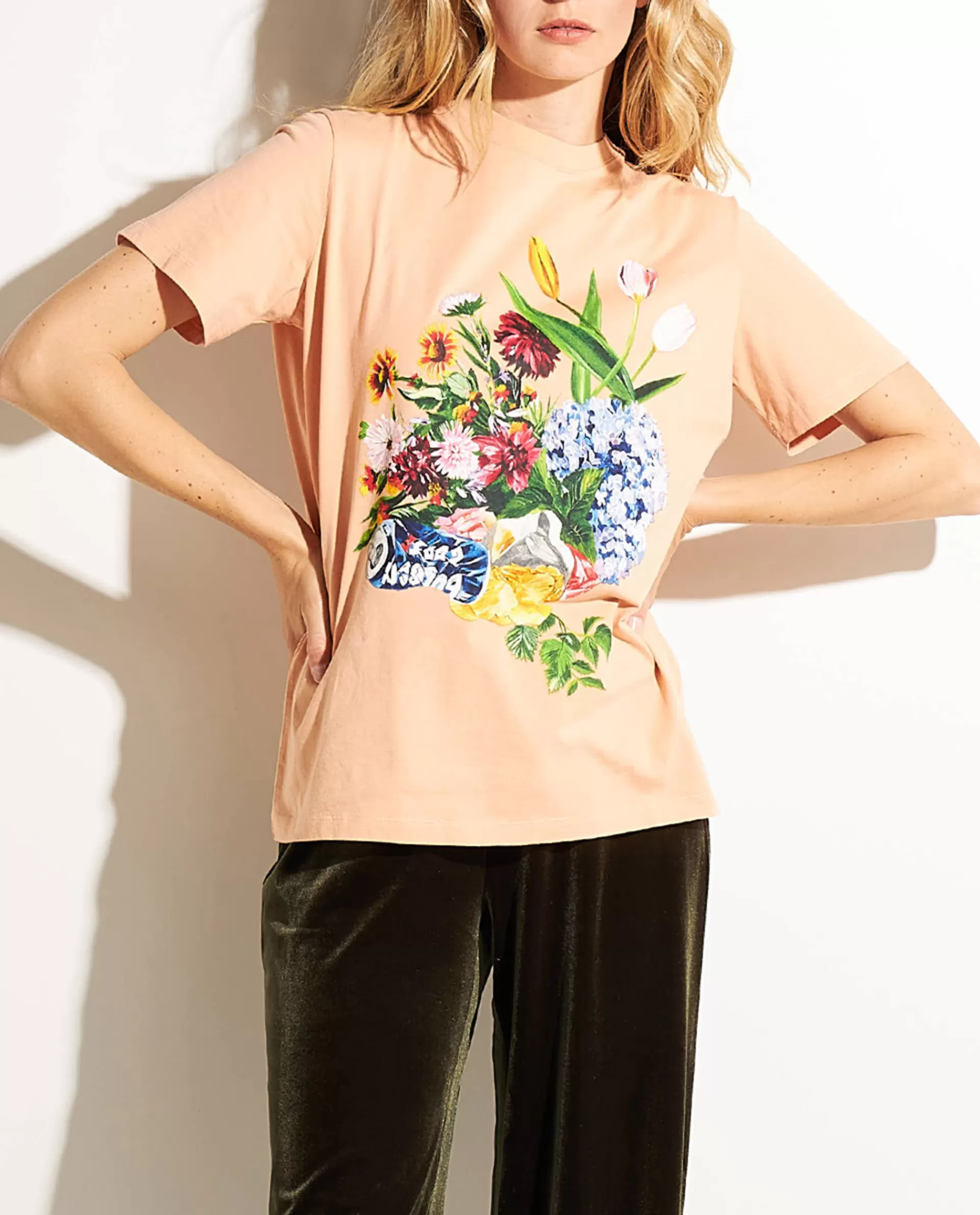 Store Katoenen T-Shirt Vrouwen Tops