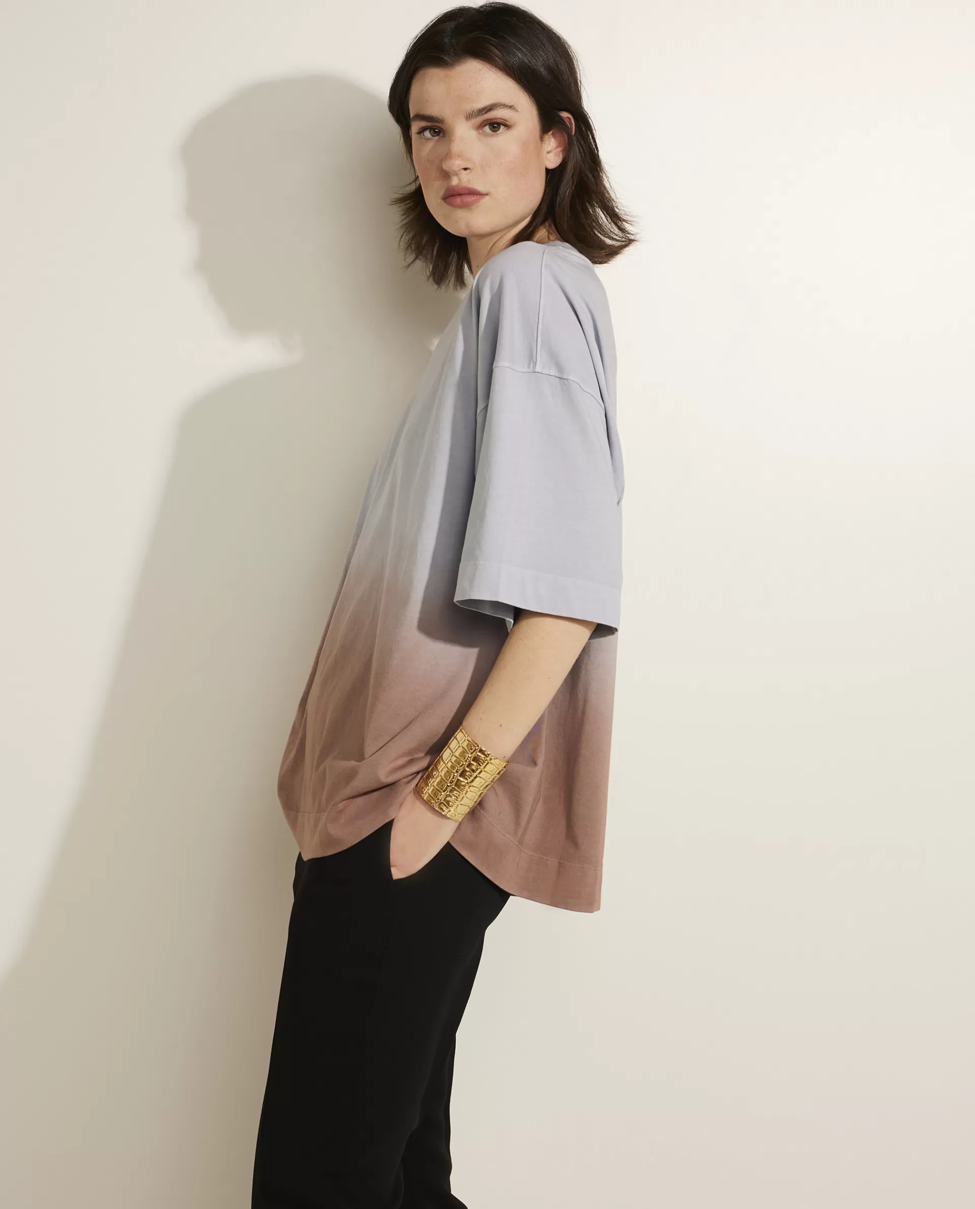 Sale Katoenen T-Shirt Vrouwen Tops