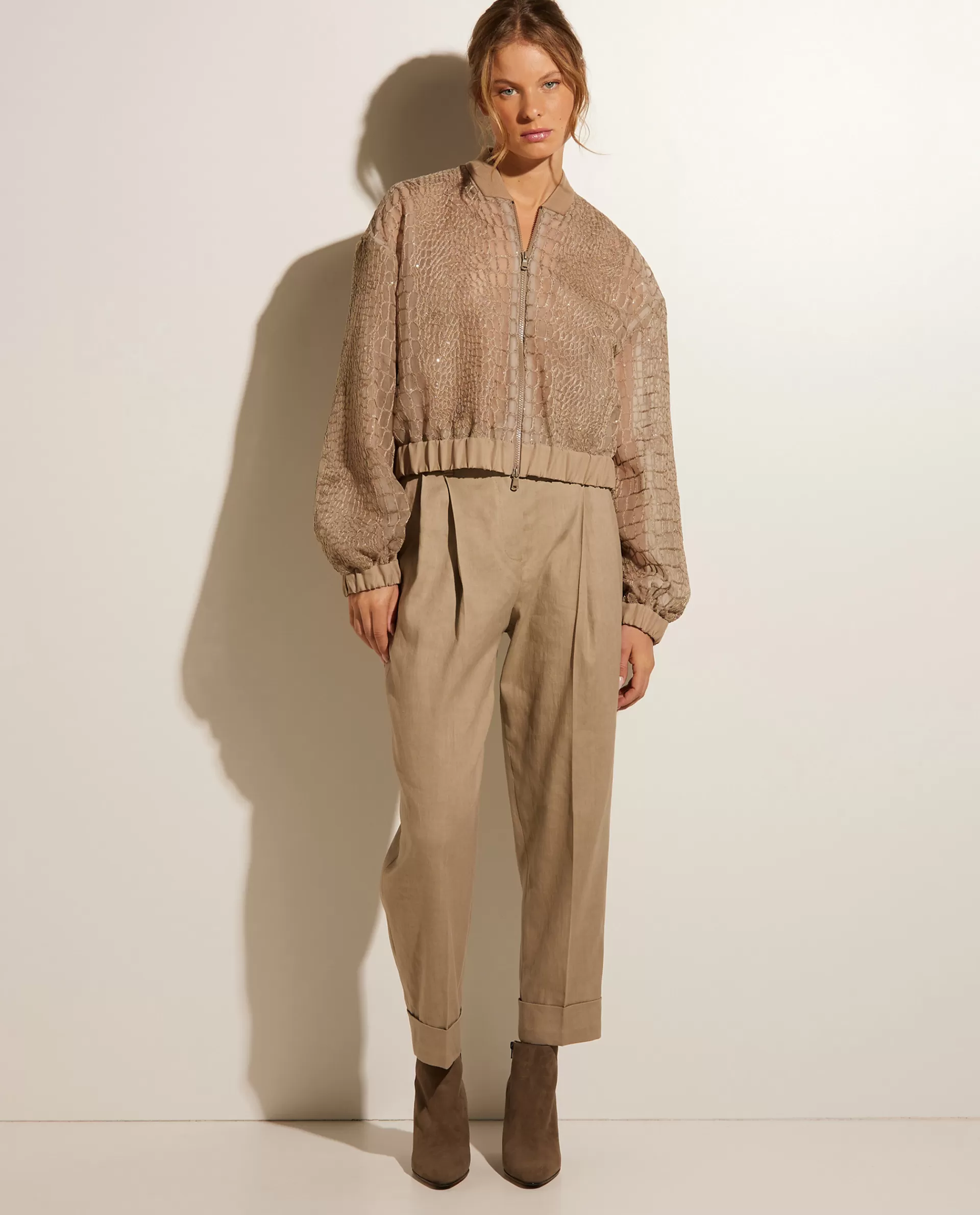 New Katoen-Linnen Broek Vrouwen Broeken