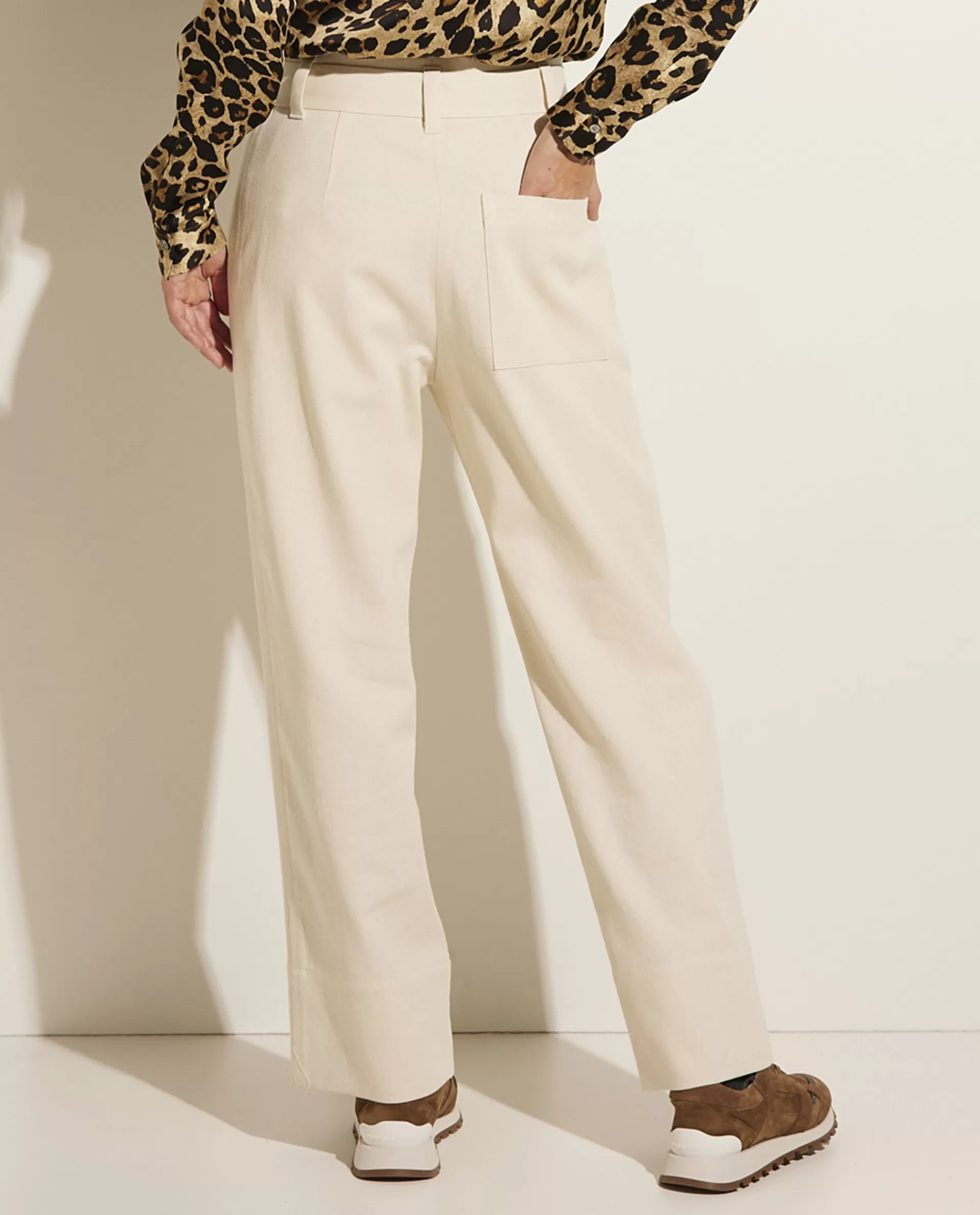 Store Katoen-Wollen Broek Vrouwen Broeken