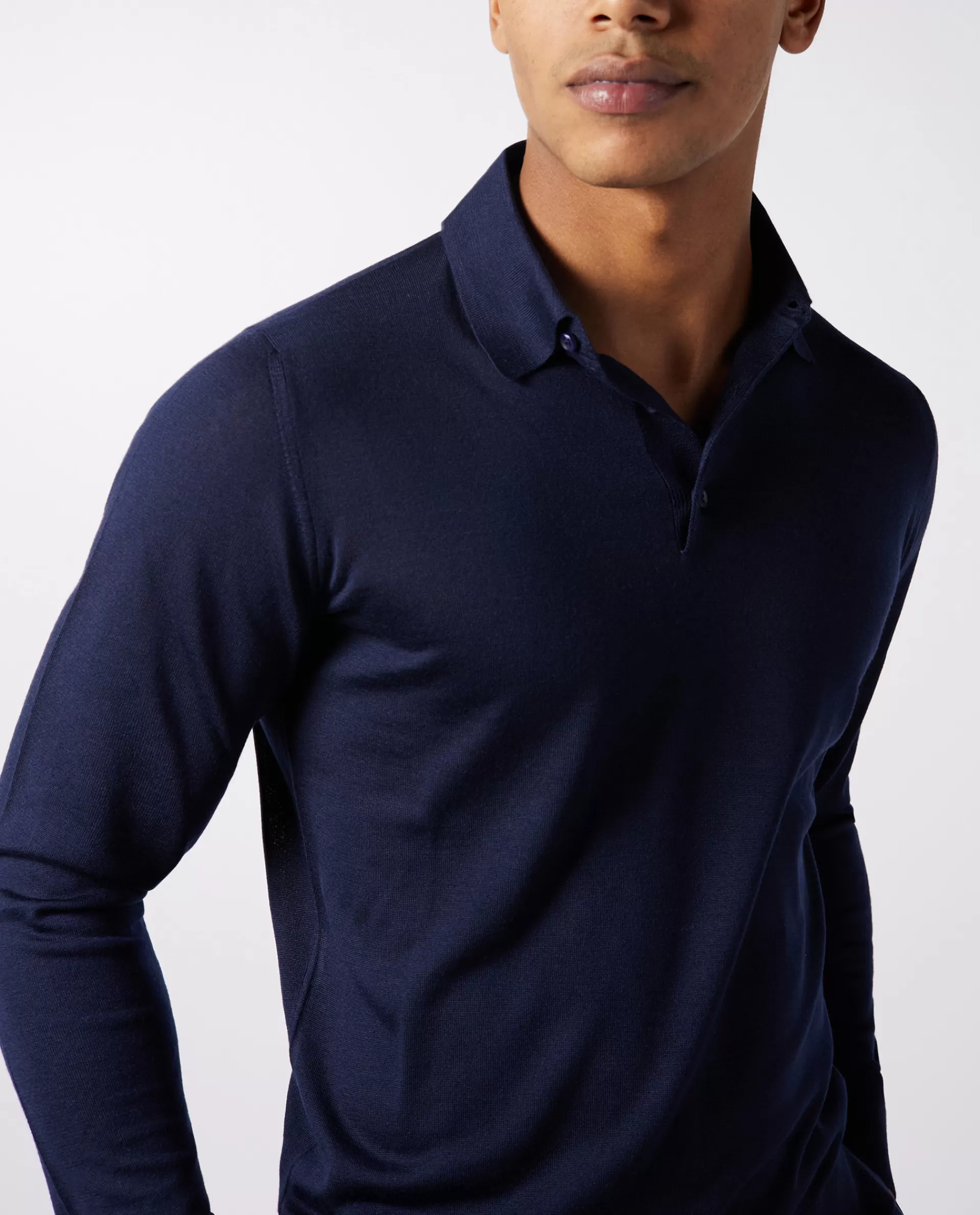 Best Sale Knitted Polo Mannen Knitwear