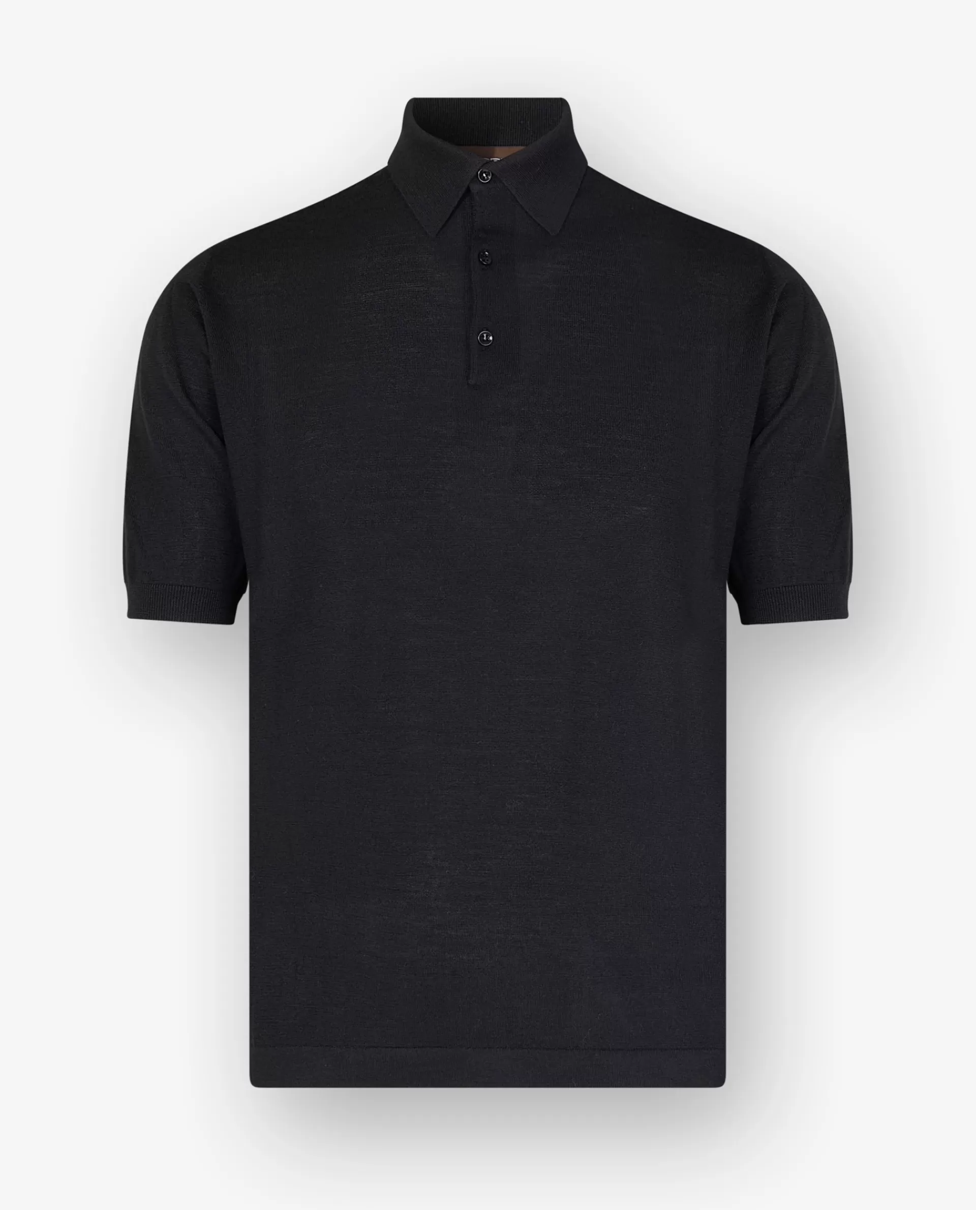 Discount Knitted Polo Met Korte Mouwen Mannen Knitwear