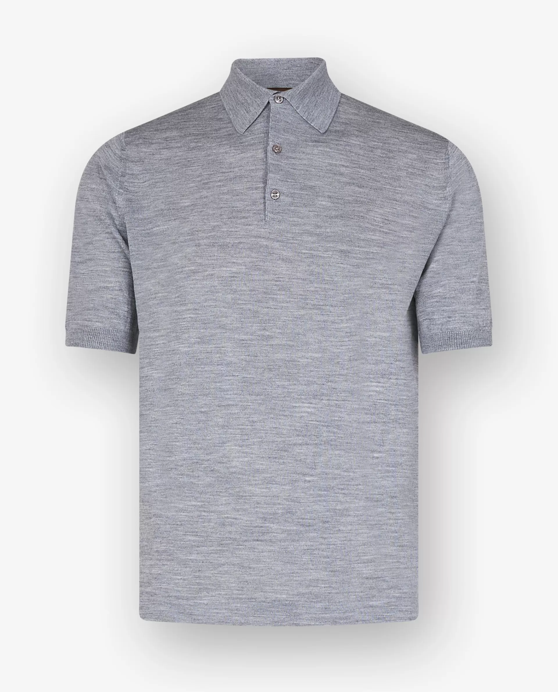 Store Knitted Polo Met Korte Mouwen Mannen Knitwear