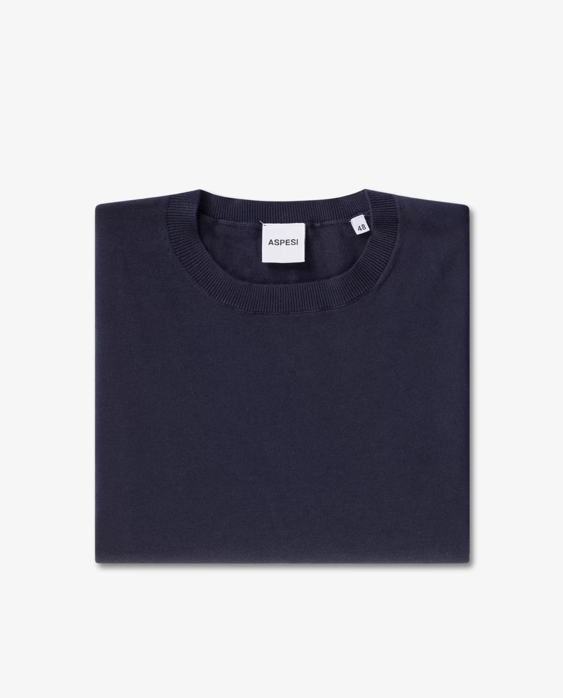 Online Korte Mouw Crewneck Sweater Mannen Knitwear