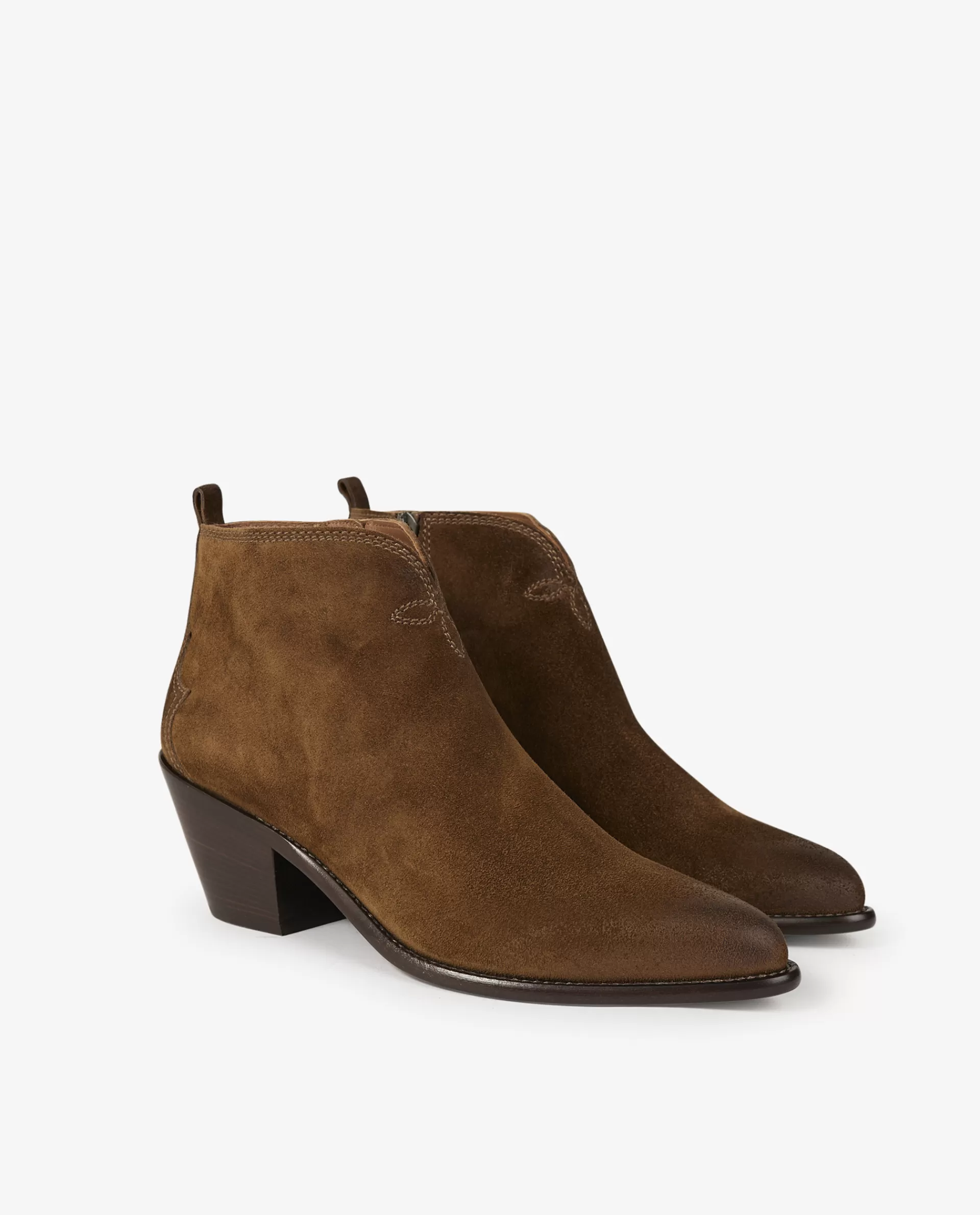 Outlet Korte Suede Laarzen Vrouwen Schoenen