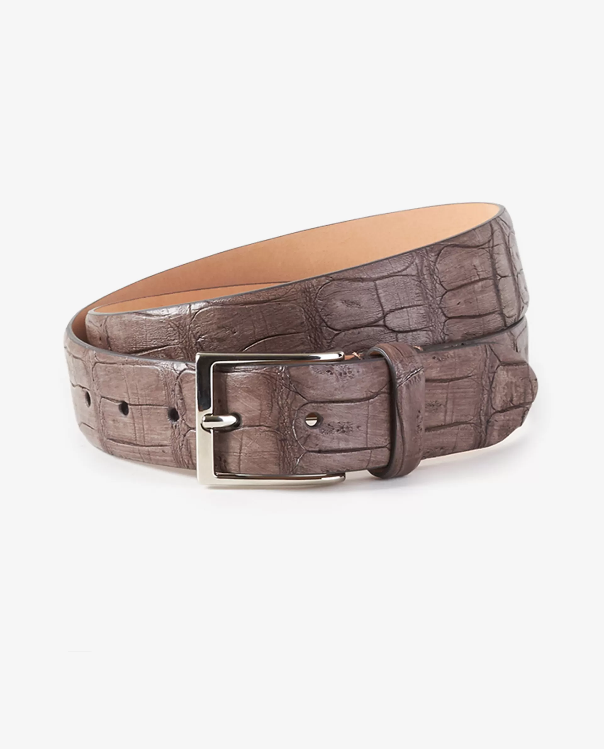 New Krokodillen Leren Riem Mannen Riemen