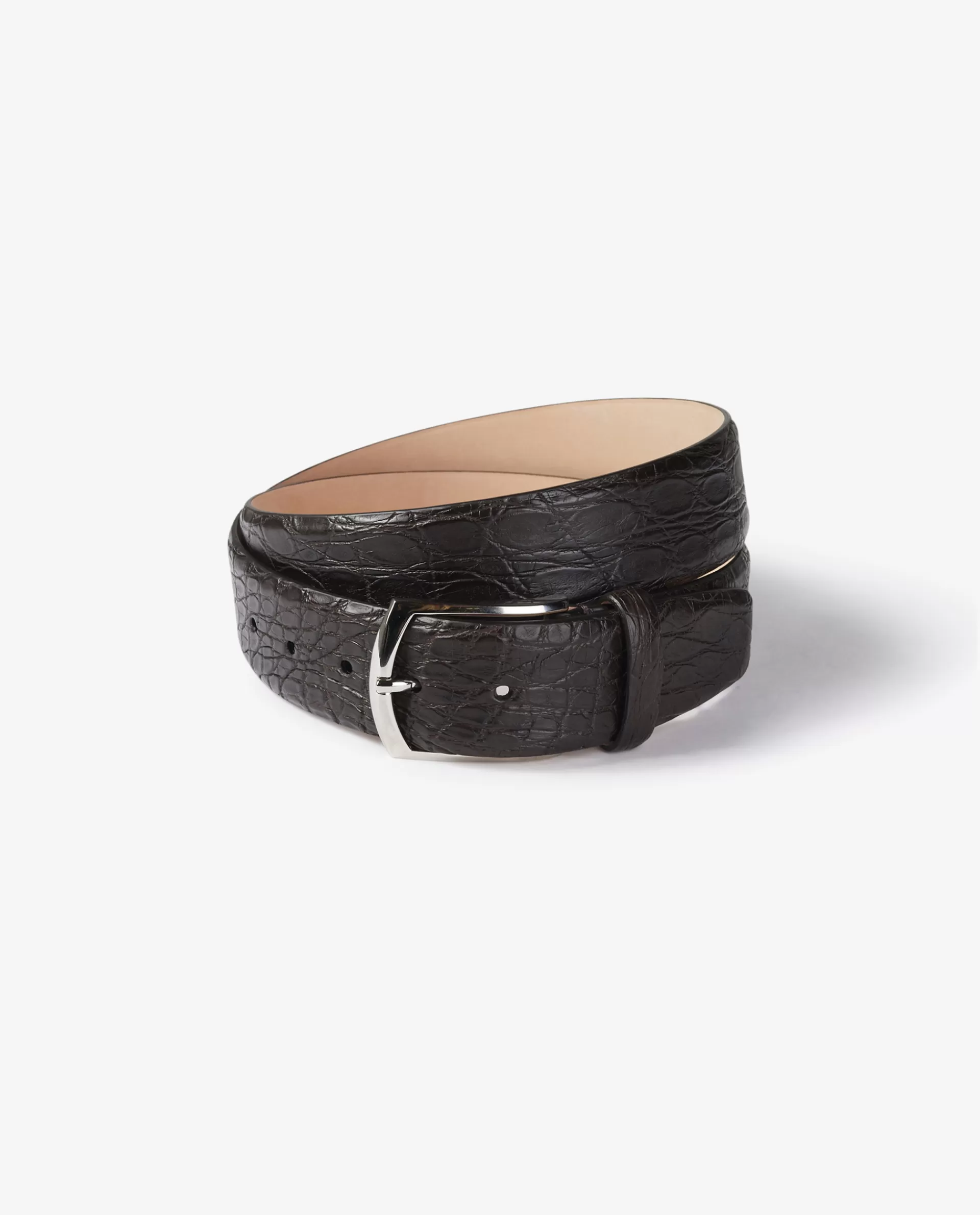 Outlet Krokodillen Leren Riem Mannen Riemen