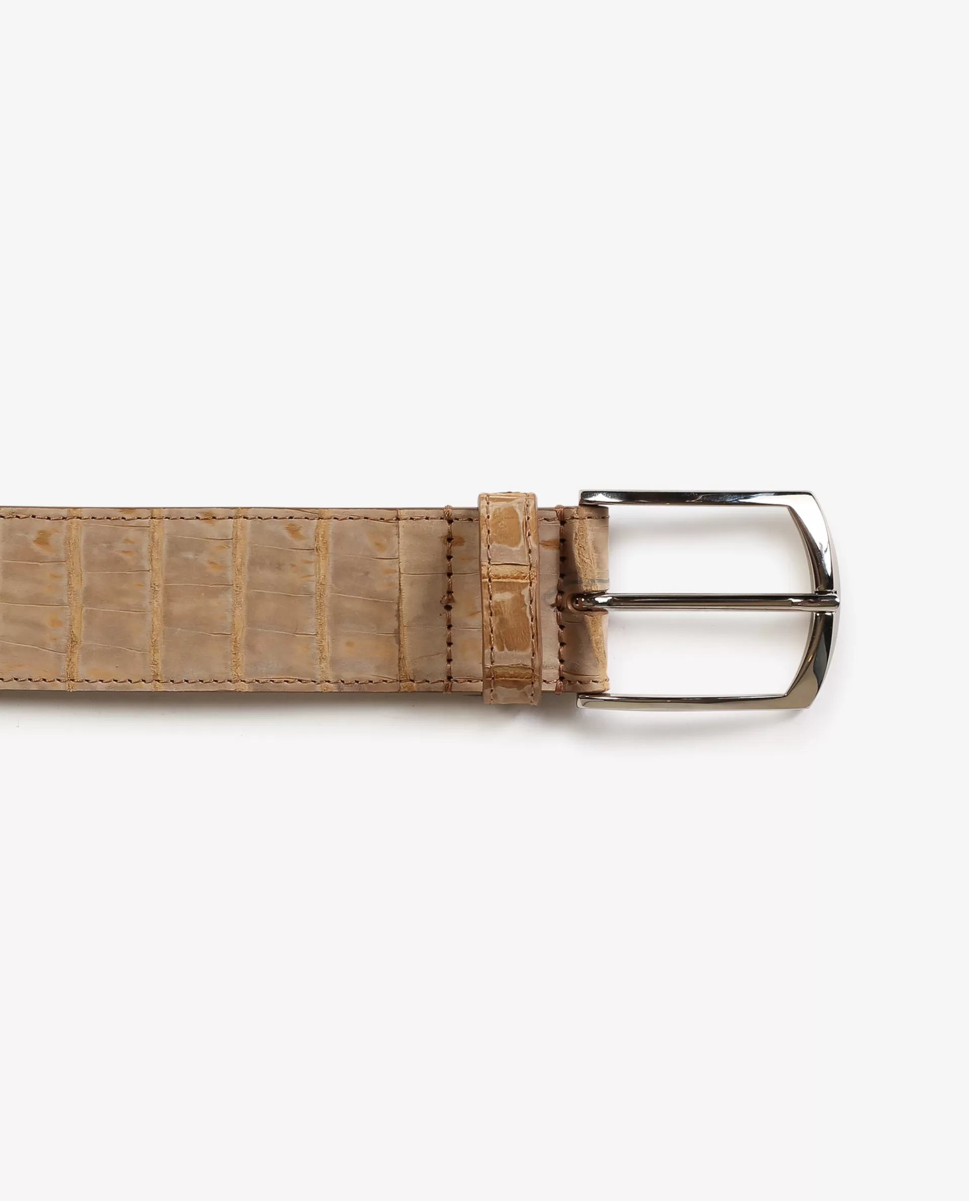 Fashion Krokodillen Leren Riem Mannen Riemen