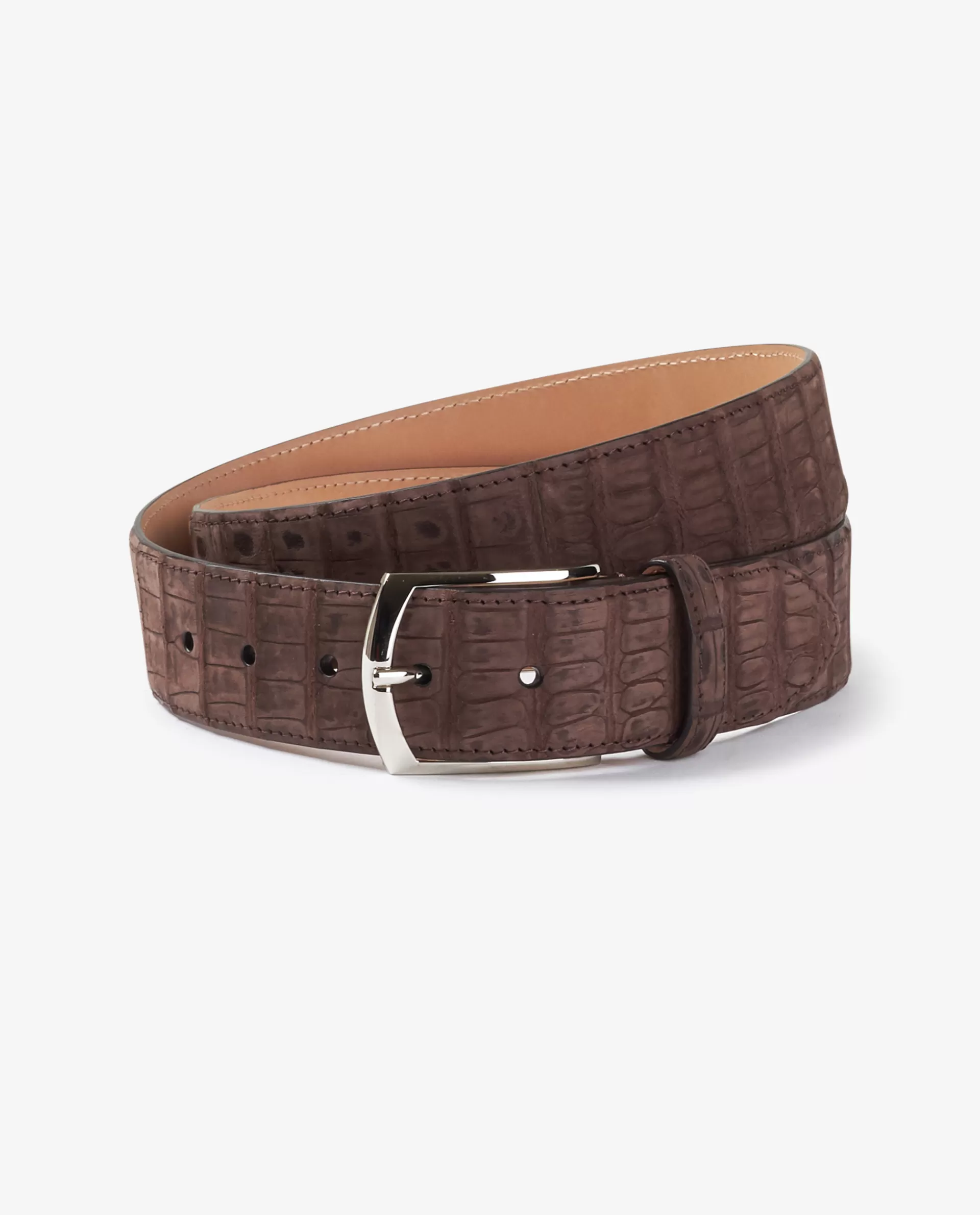 Clearance Krokodillen Suede Riem Mannen Riemen