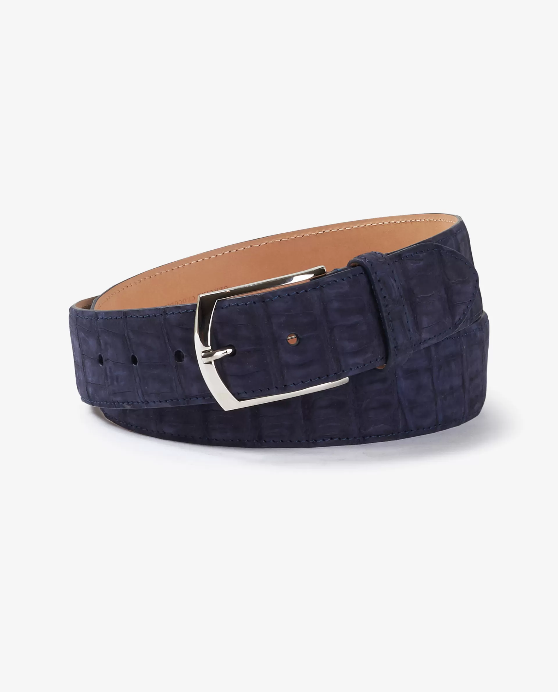 Fashion Krokodillen Suede Riem Mannen Riemen