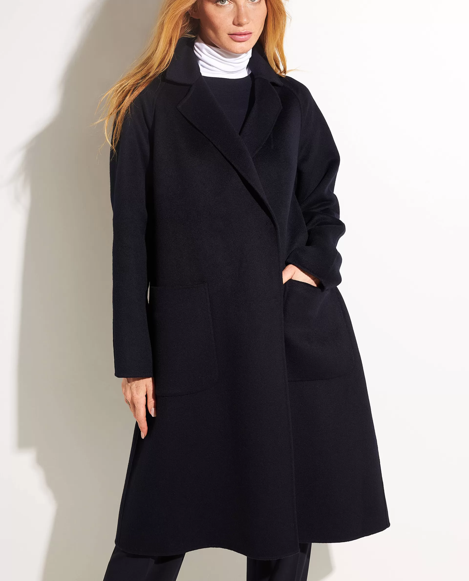 Flash Sale Lange Cashmere Mantel Vrouwen Jassen