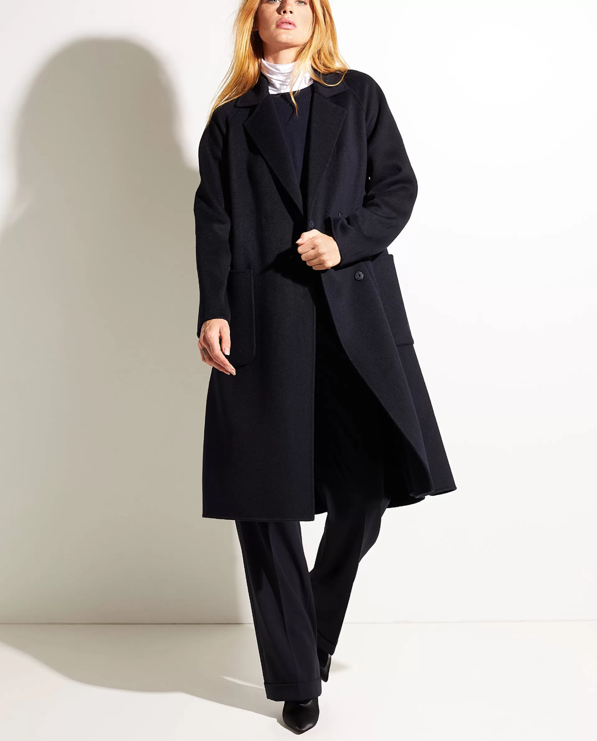 Flash Sale Lange Cashmere Mantel Vrouwen Jassen