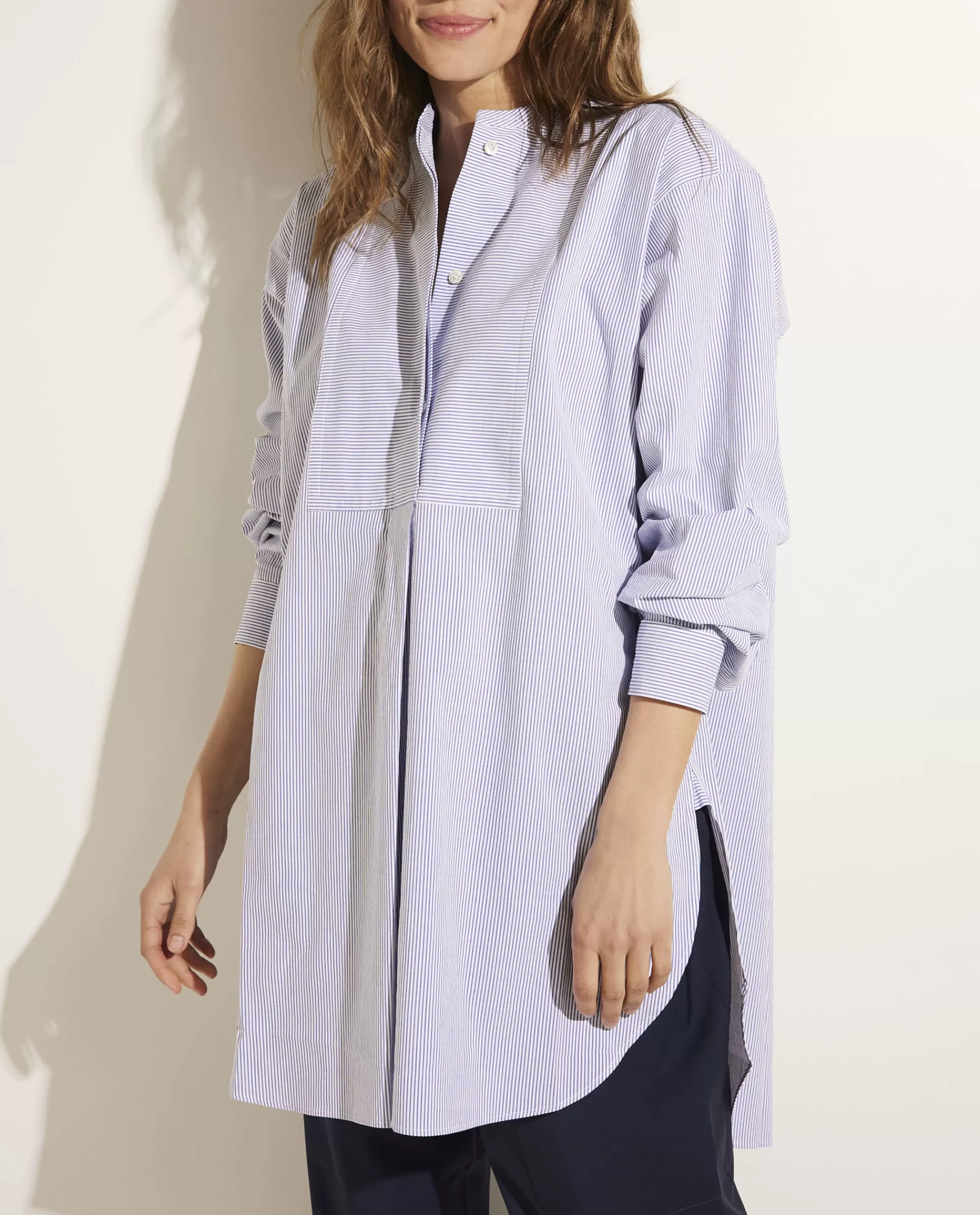 Sale Lange Katoenen Blouse Vrouwen Blouses