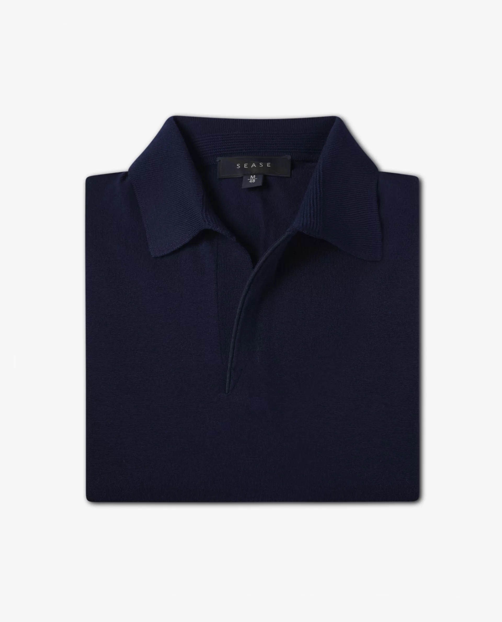 Store Lasca Lange Mouw Polo Mannen Knitwear