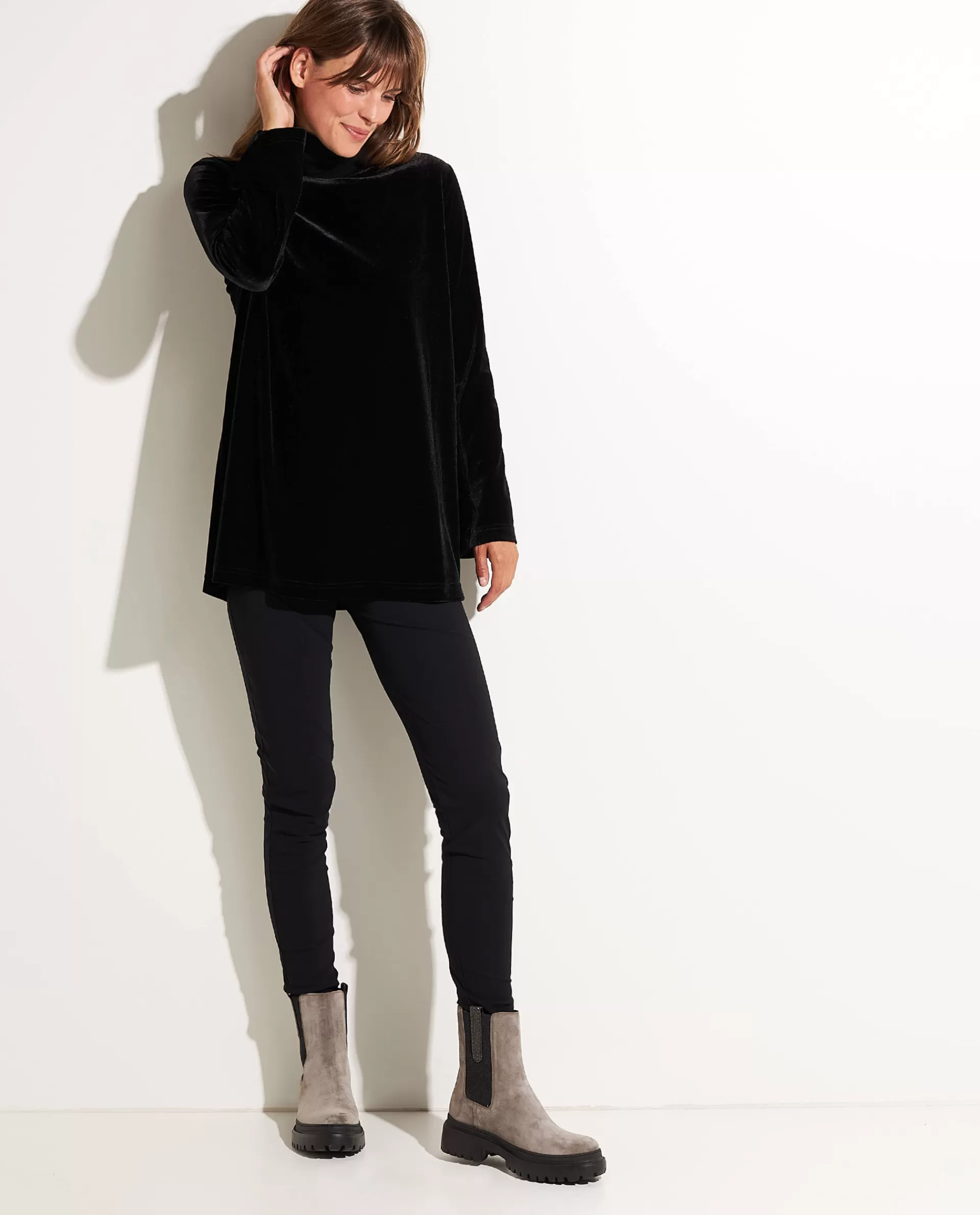 Fashion Legging In Stretch Kwaliteit Vrouwen Broeken