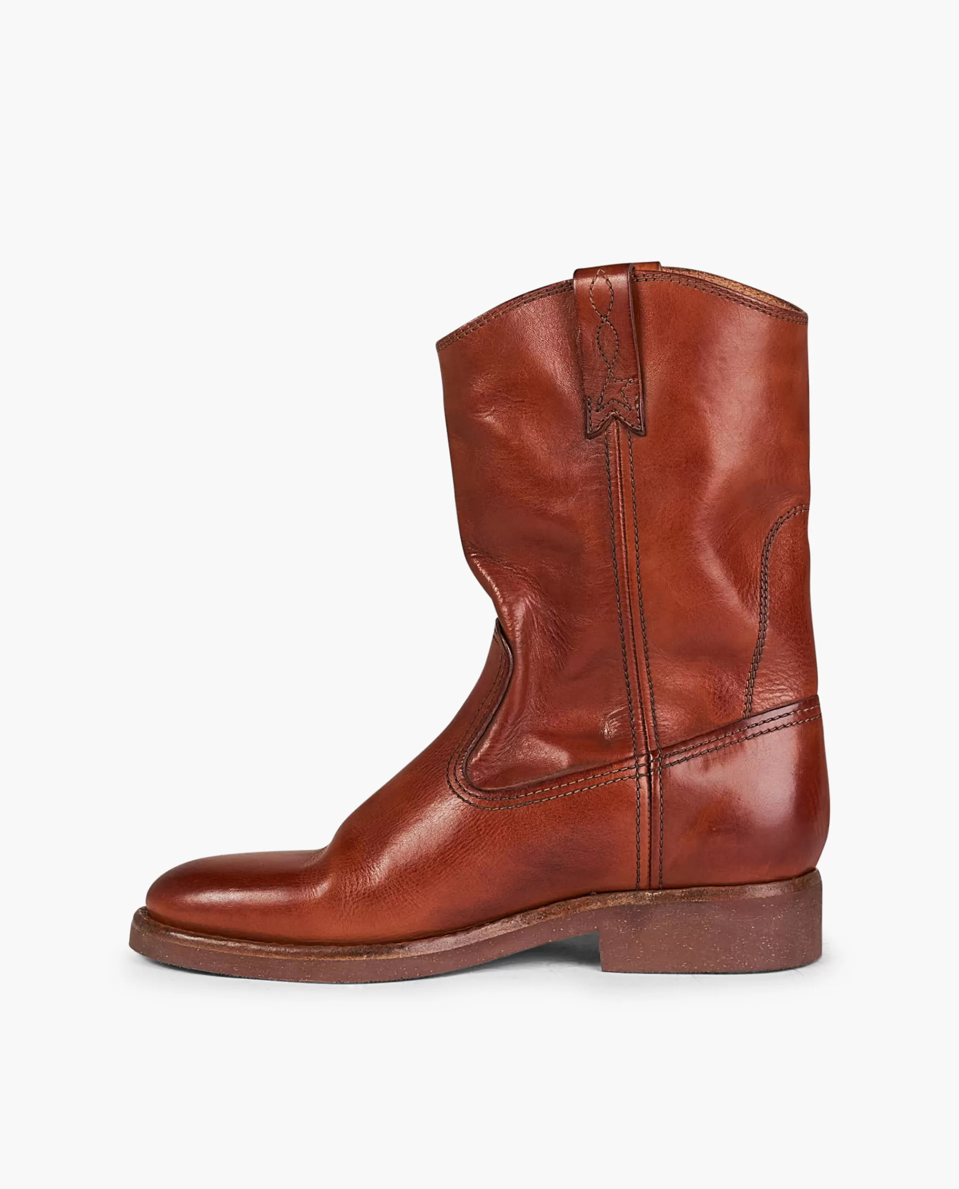Shop Leren Biker Laarzen Vrouwen Schoenen