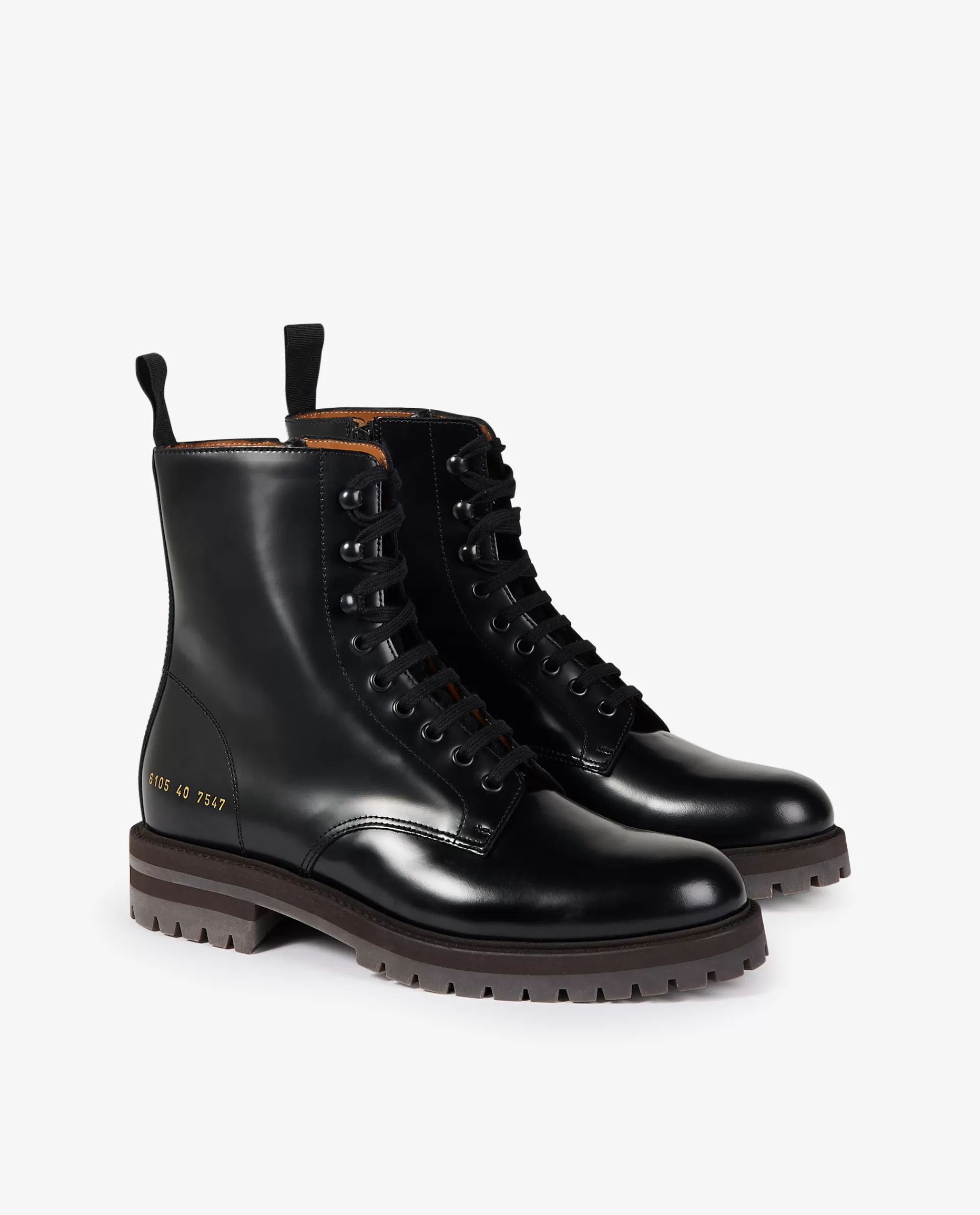 Outlet Leren Combat Laarzen Vrouwen Schoenen
