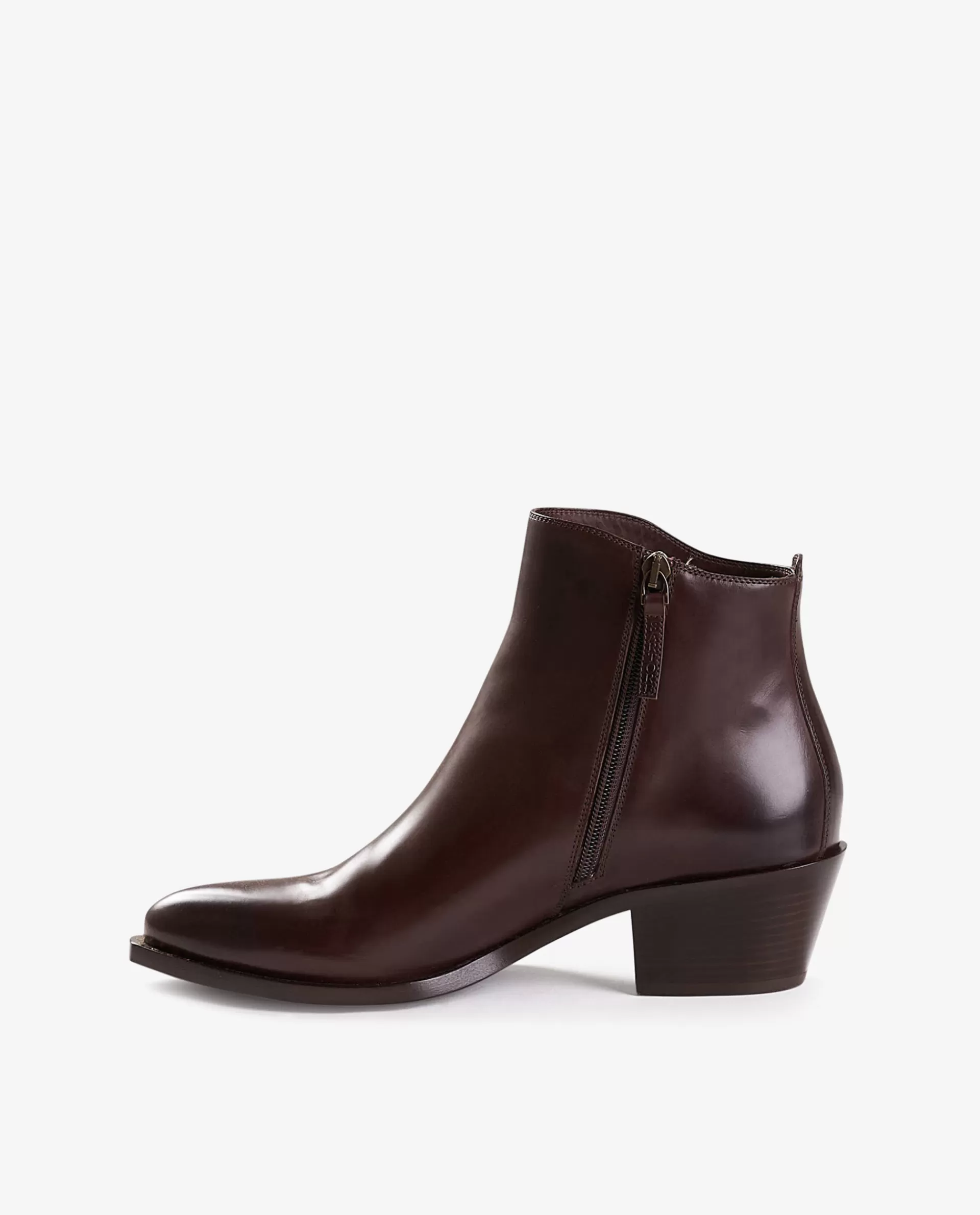 Store Leren Enkellaarzen Vrouwen Schoenen