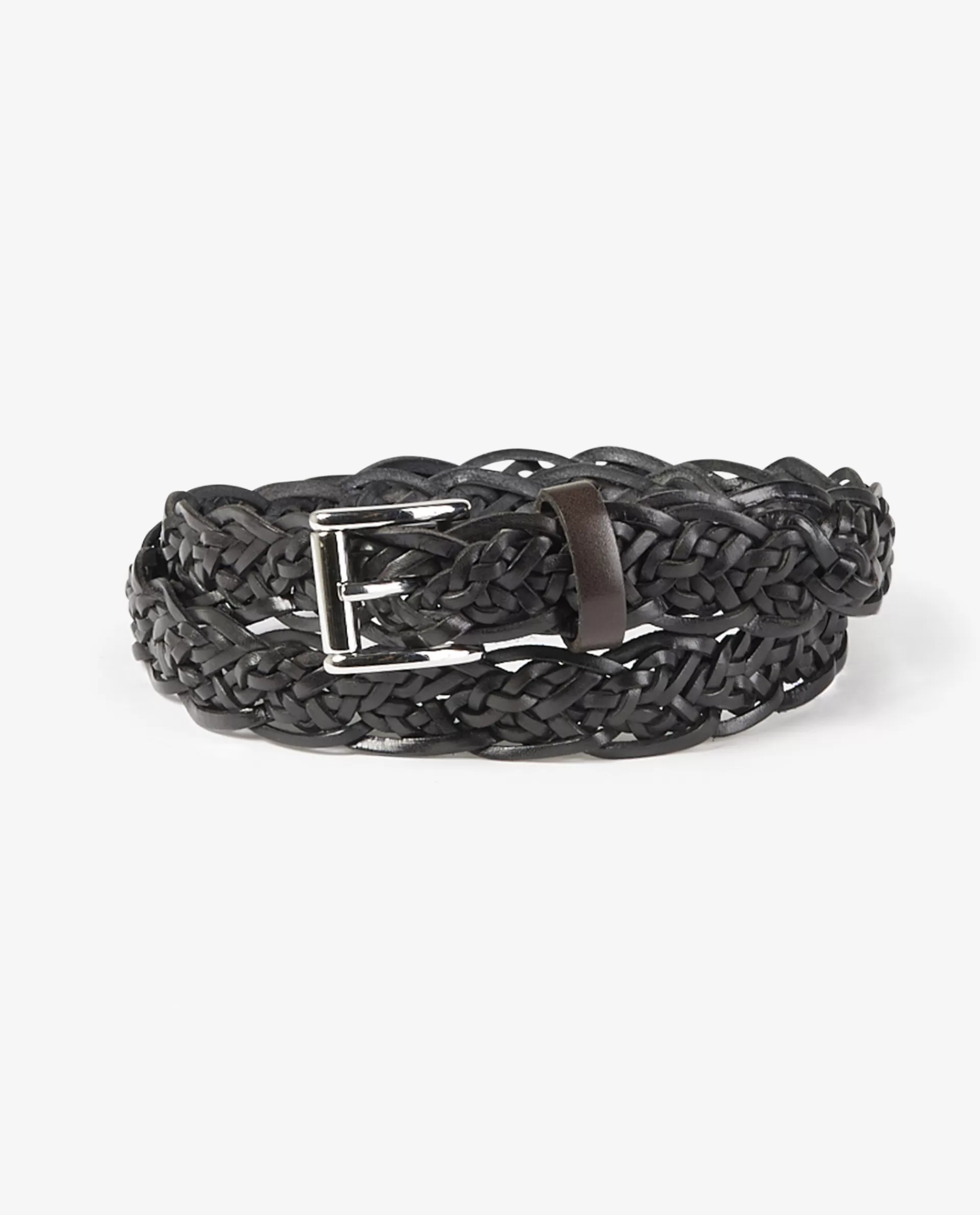Fashion Leren Gevlochten Riem Mannen Riemen
