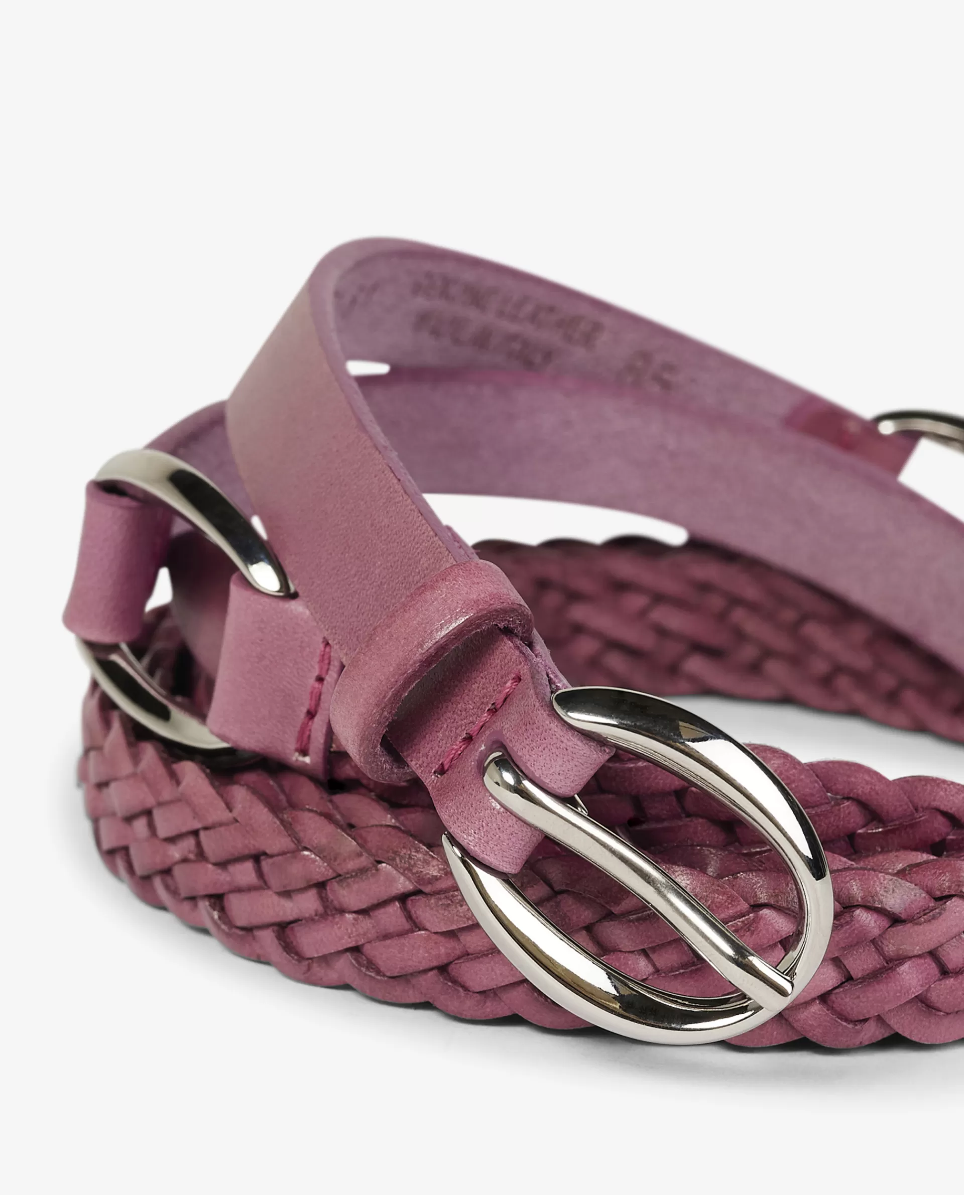 Discount Leren Gevlochten Riem Vrouwen Accessoires