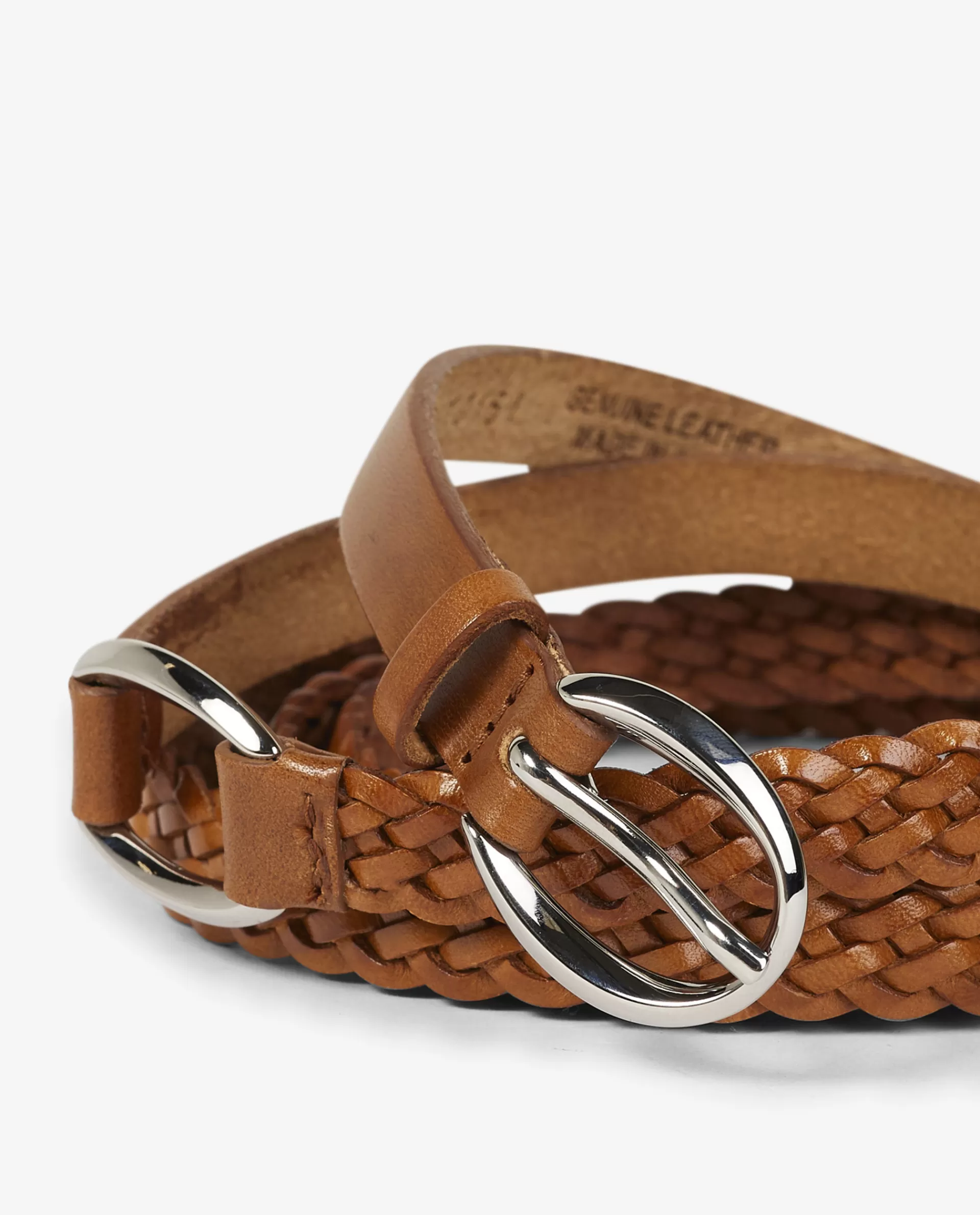 New Leren Gevlochten Riem Vrouwen Accessoires