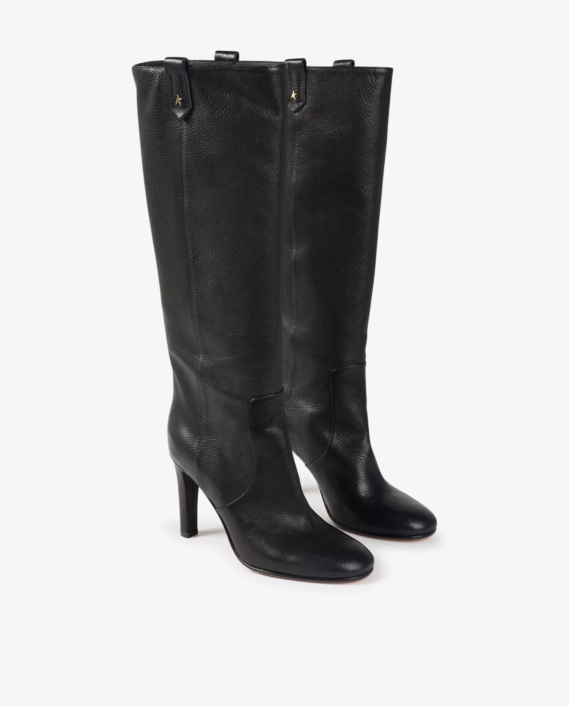 Discount Leren Laarzen Met Hak Vrouwen Schoenen