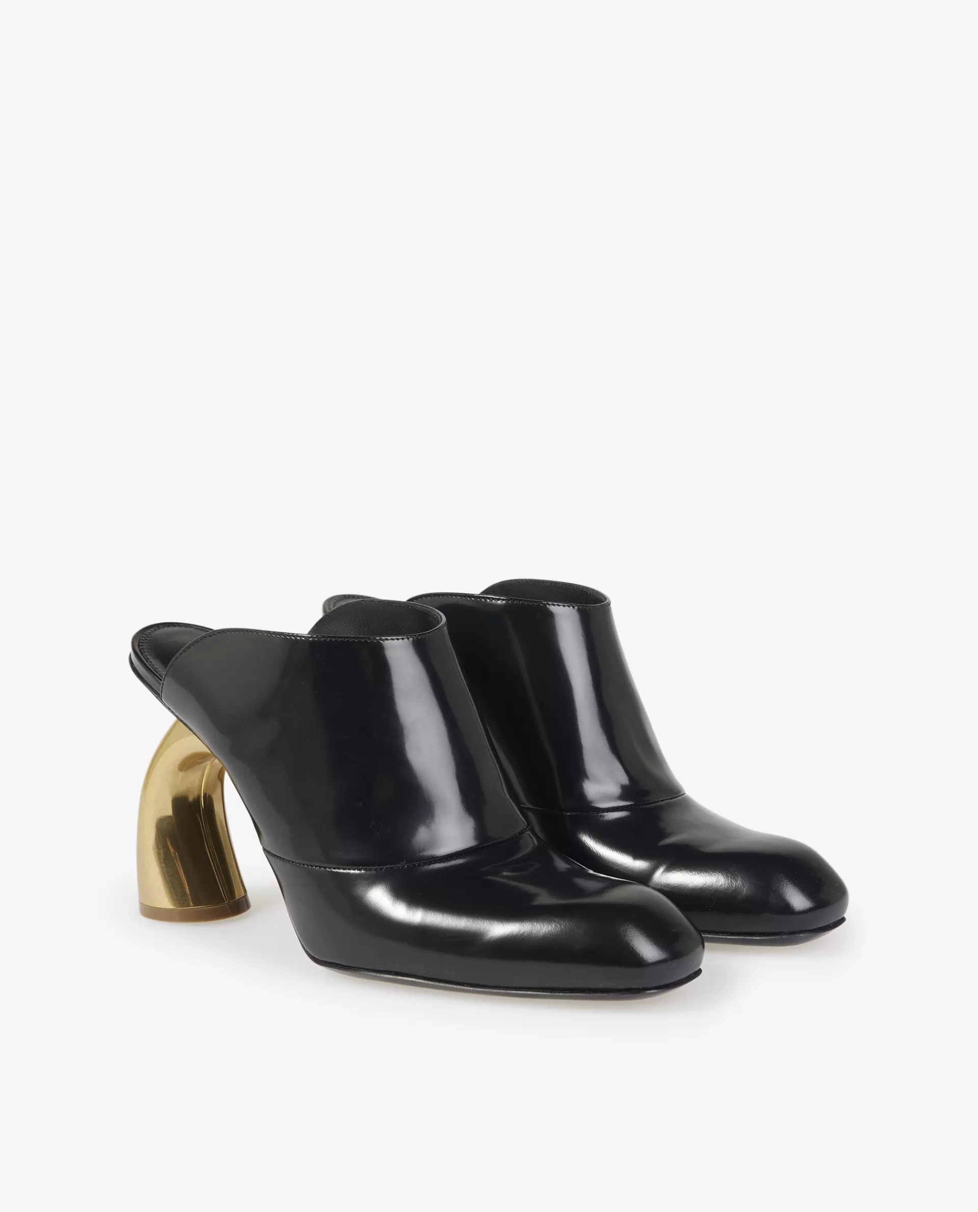 Outlet Leren Muiltjes Vrouwen Schoenen