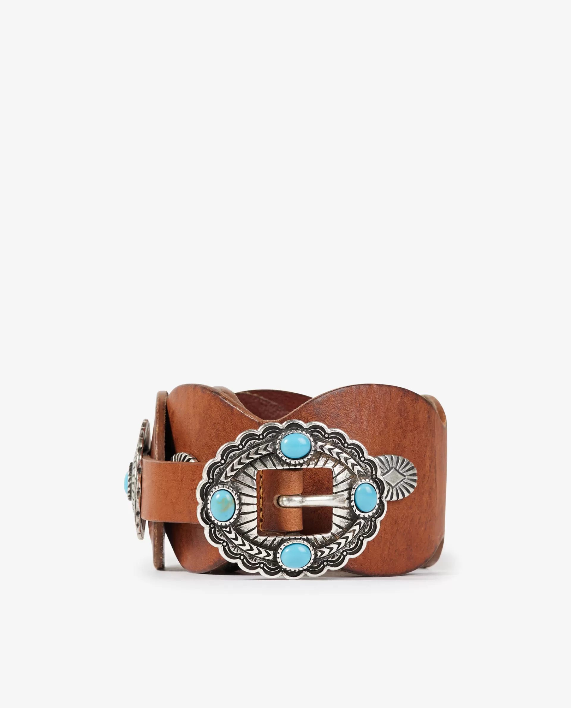 Discount Leren Navajo Style Ceintuur Vrouwen Accessoires