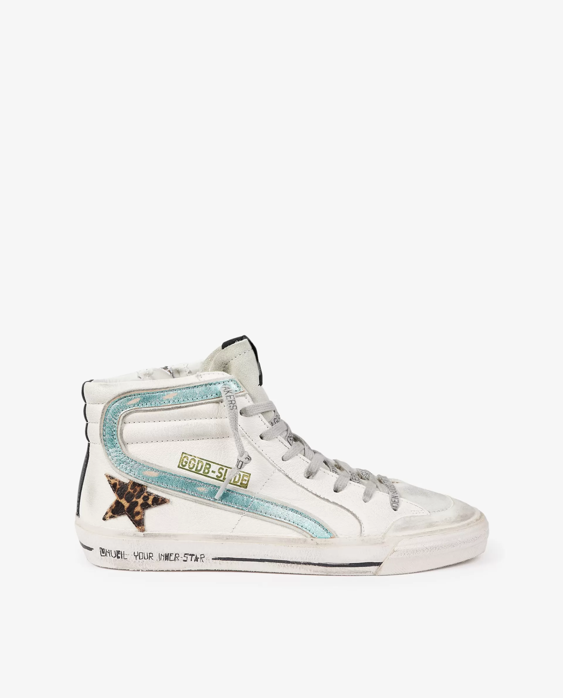 Clearance Leren Slide Sneakers Vrouwen Schoenen
