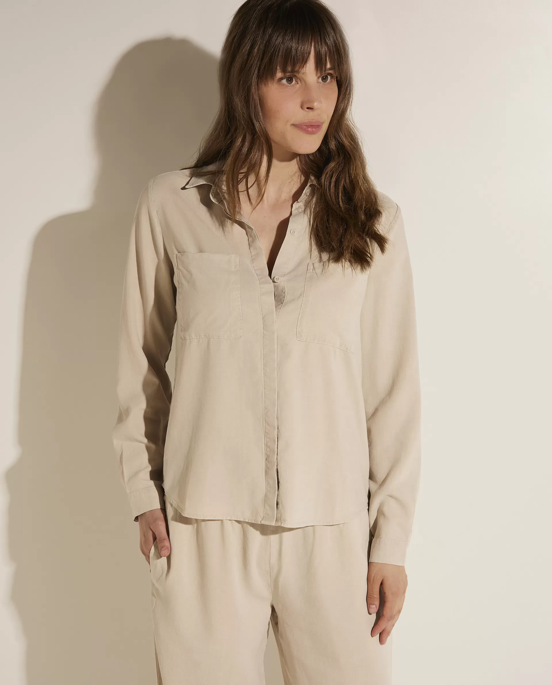 Cheap Lichte Blouse Met Zakken Vrouwen Blouses