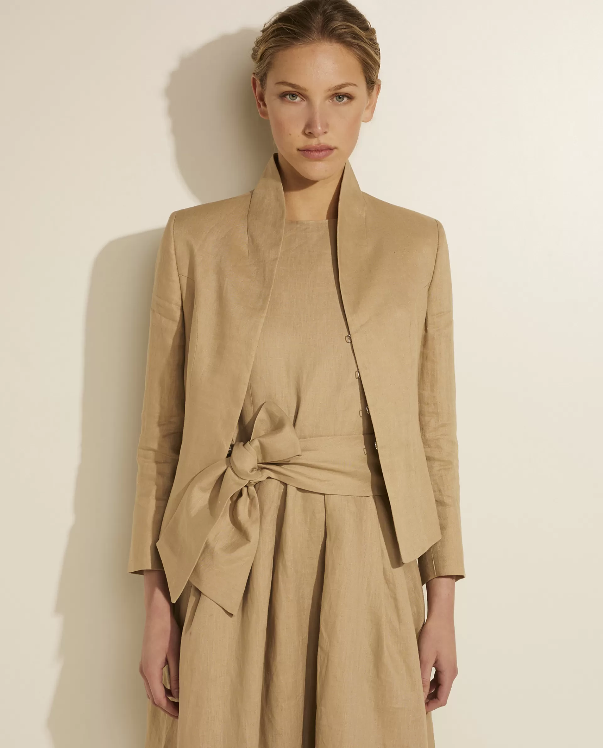 Discount Linnen Blazer Vrouwen Blazers