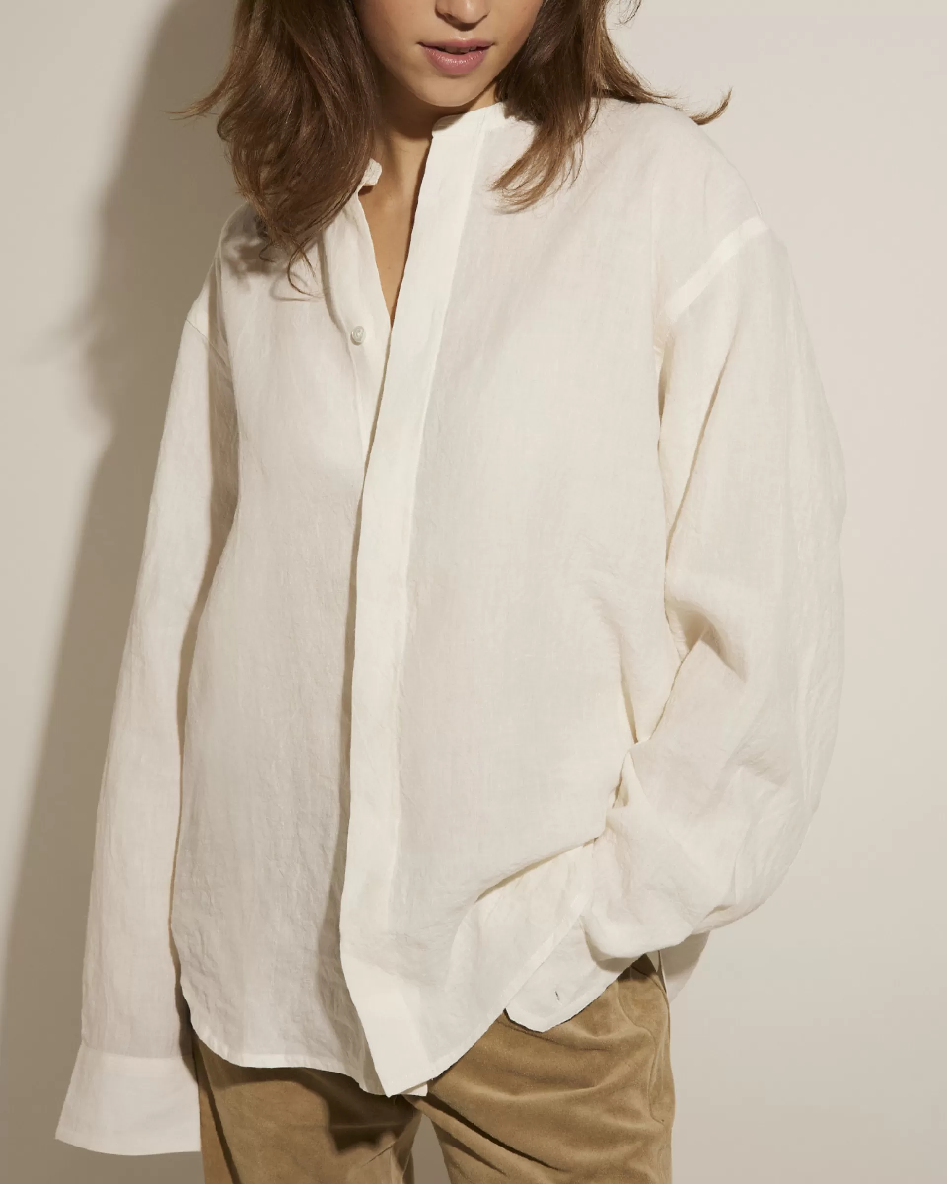 Store Linnen Blouse Vrouwen Blouses
