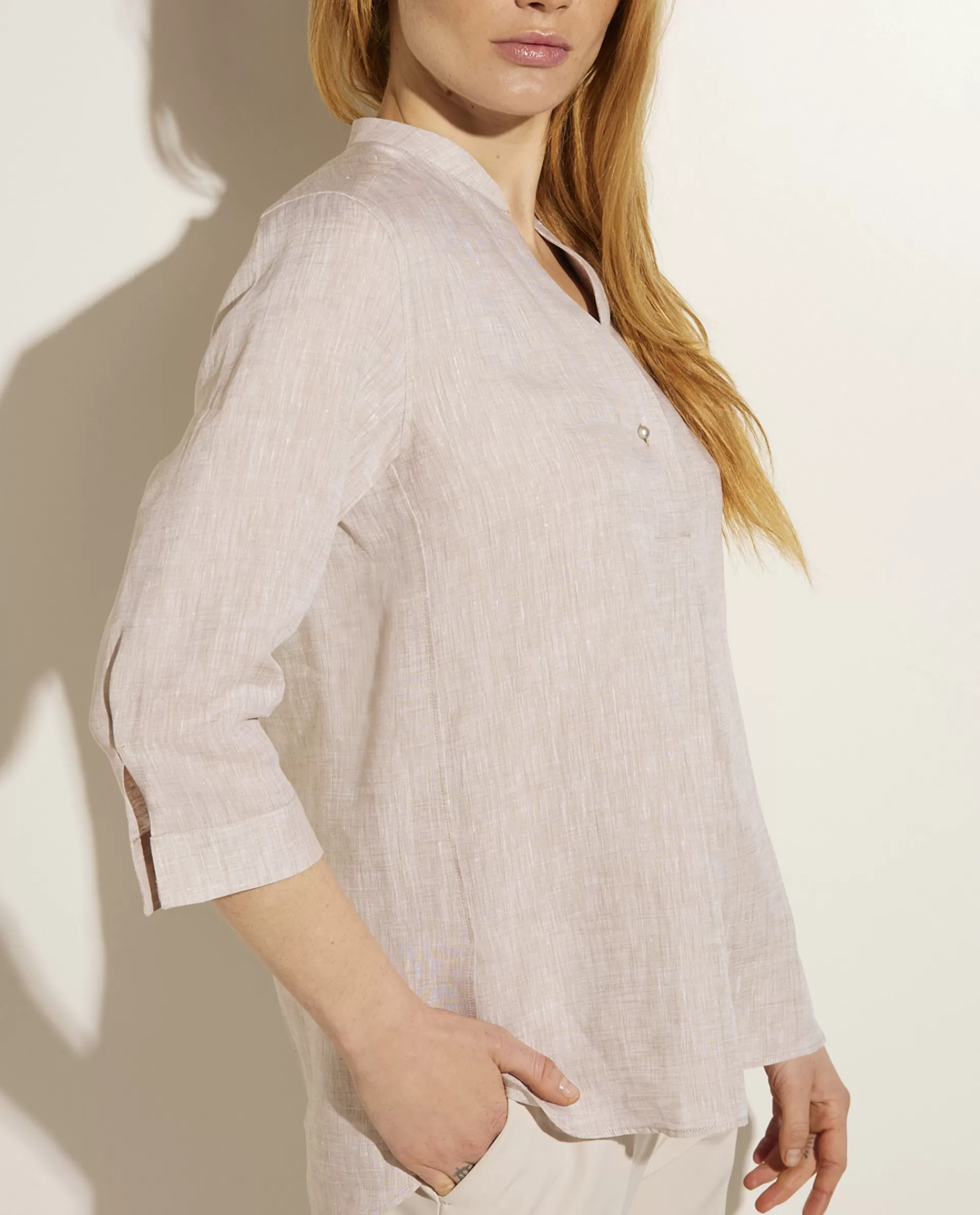 Hot Linnen Blouse Vrouwen Blouses