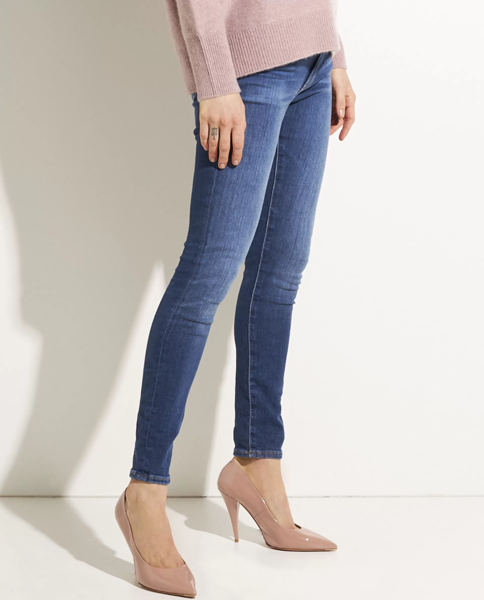 Cheap Low-Rise Super Skinny Ankle Vrouwen Broeken