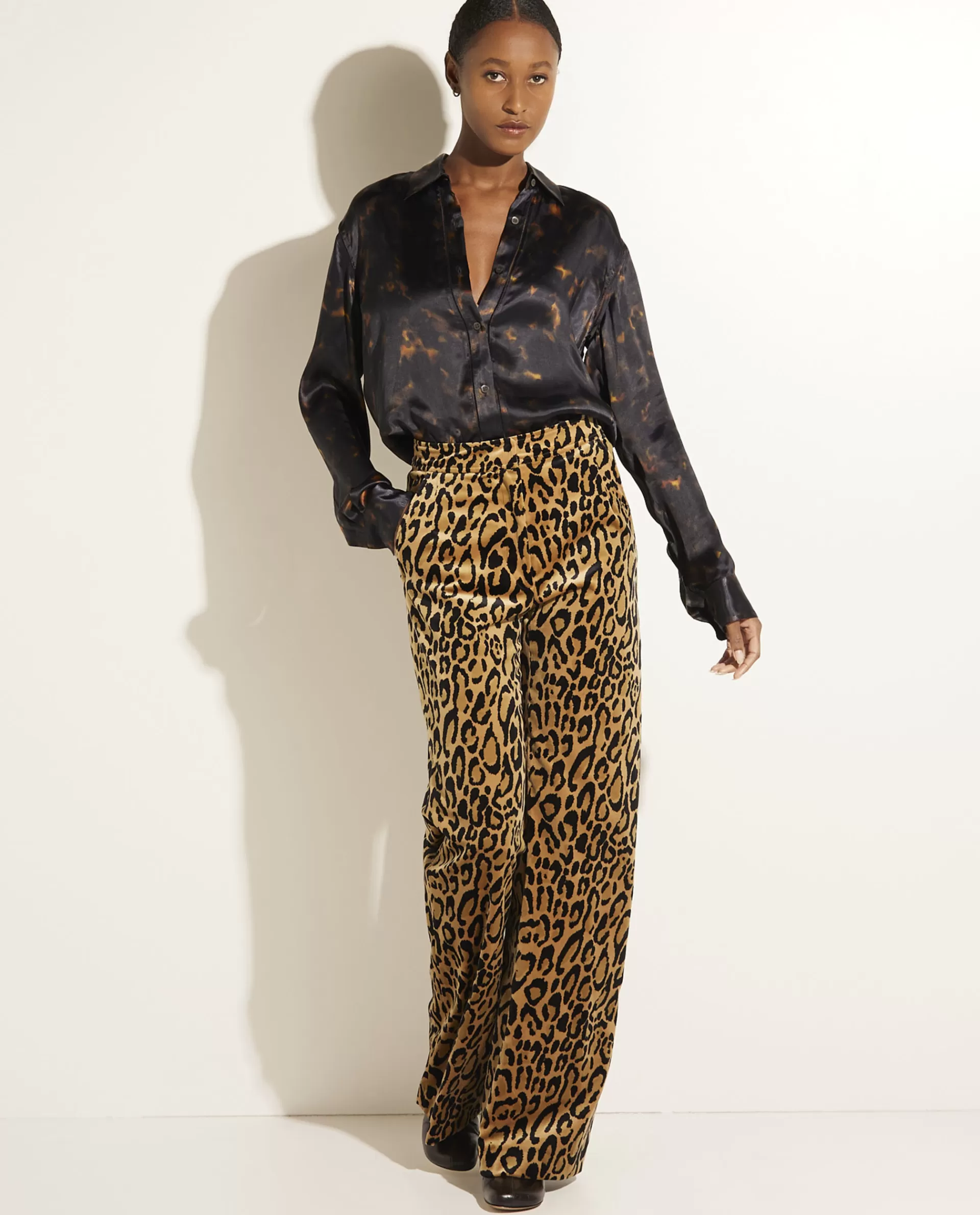 New Luipaard Broek Vrouwen Broeken