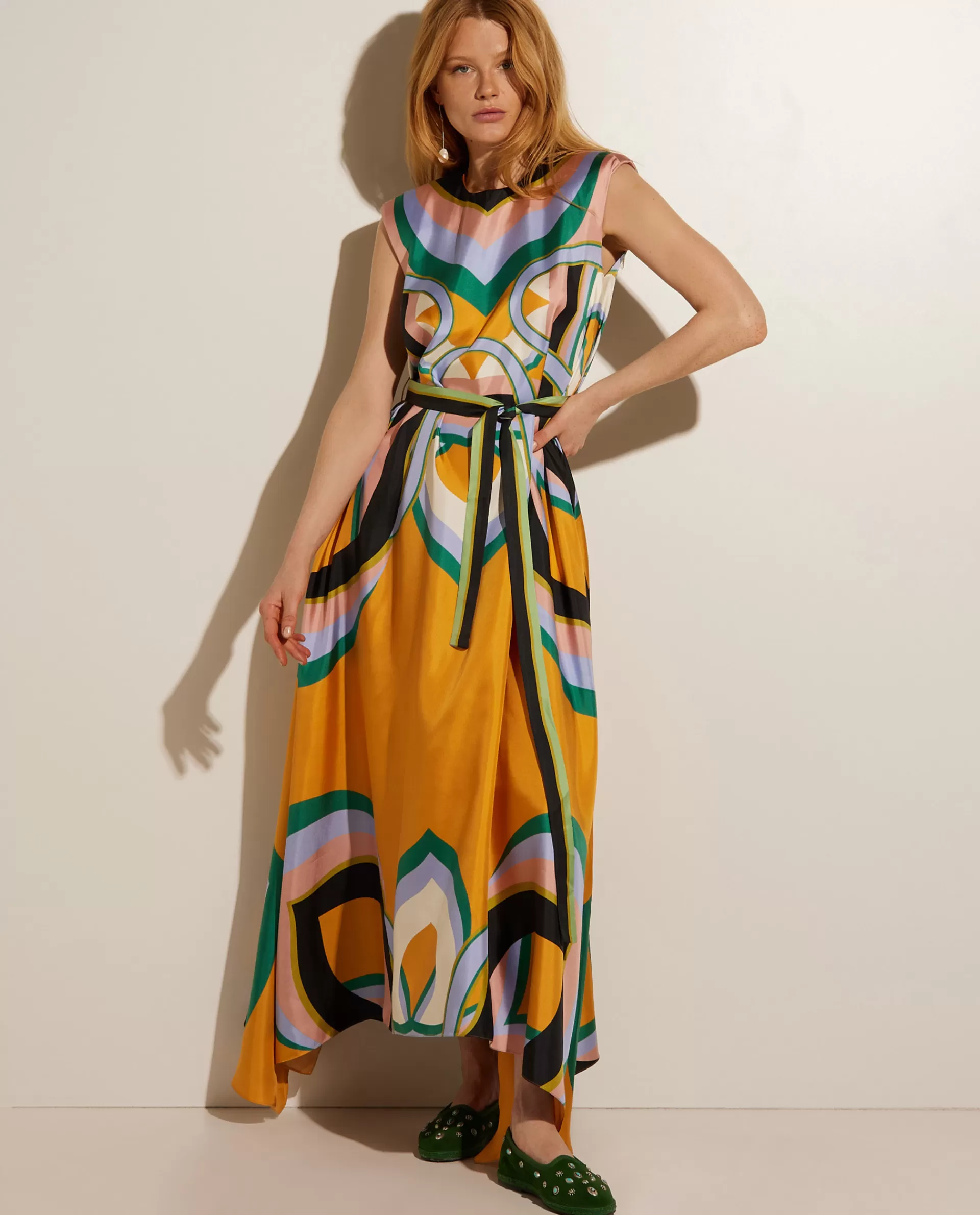 Discount Maxi Jurk Met Print Vrouwen Jurken