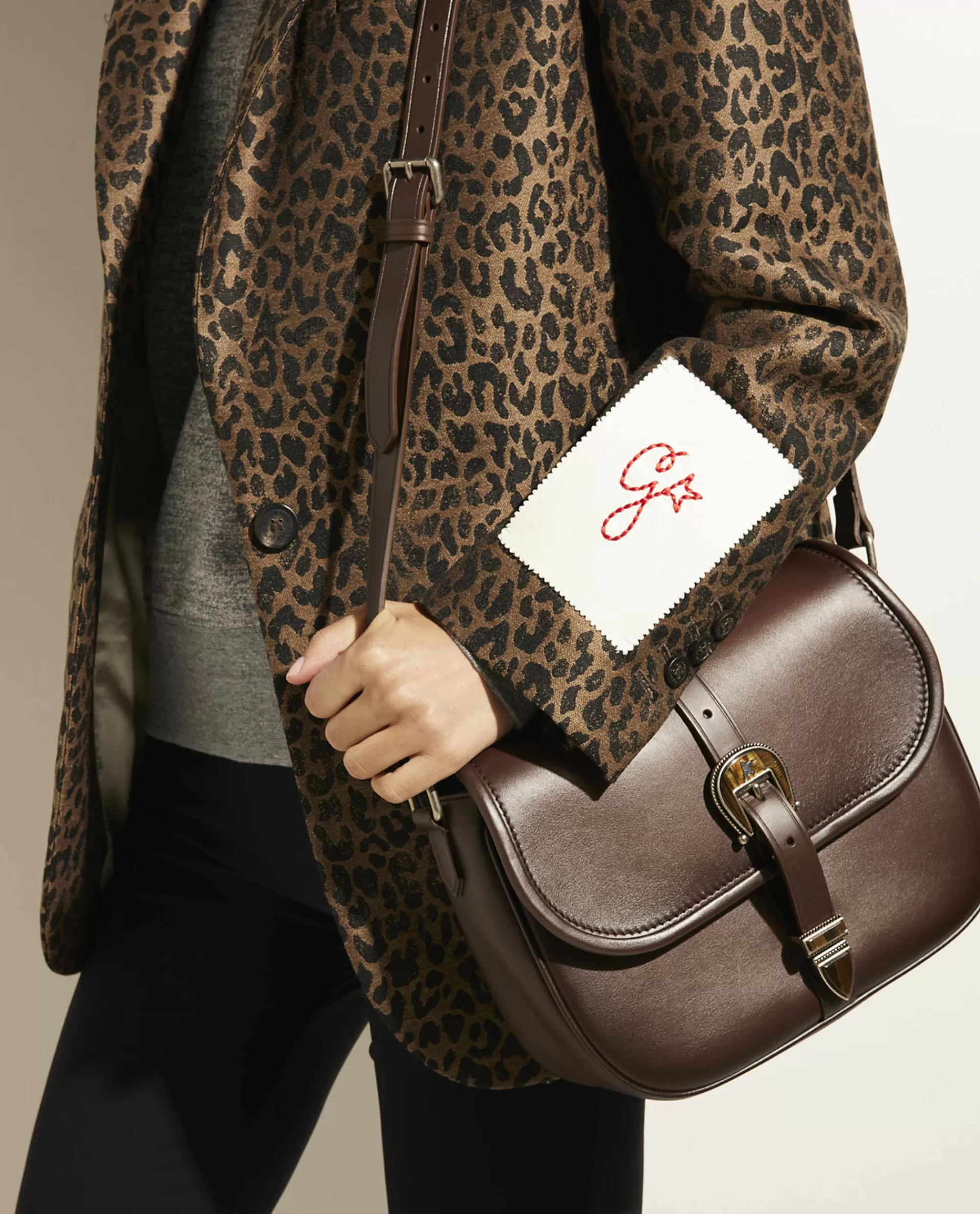 Store Medium Leren Rodeo Bag Vrouwen Tassen